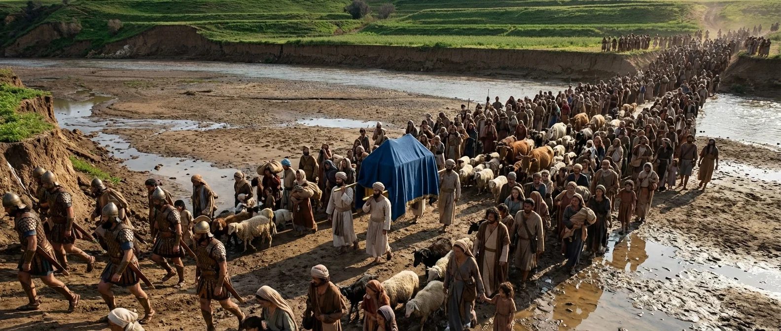 The Miracle Crossing of the Jordan