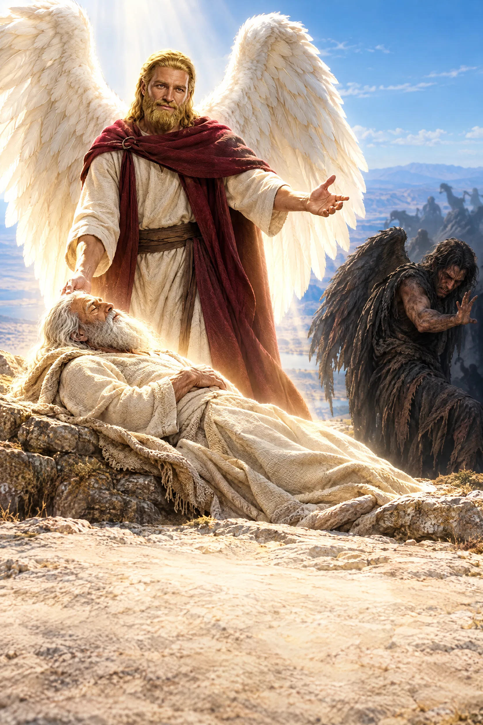 Michael Guards the Body of Moses