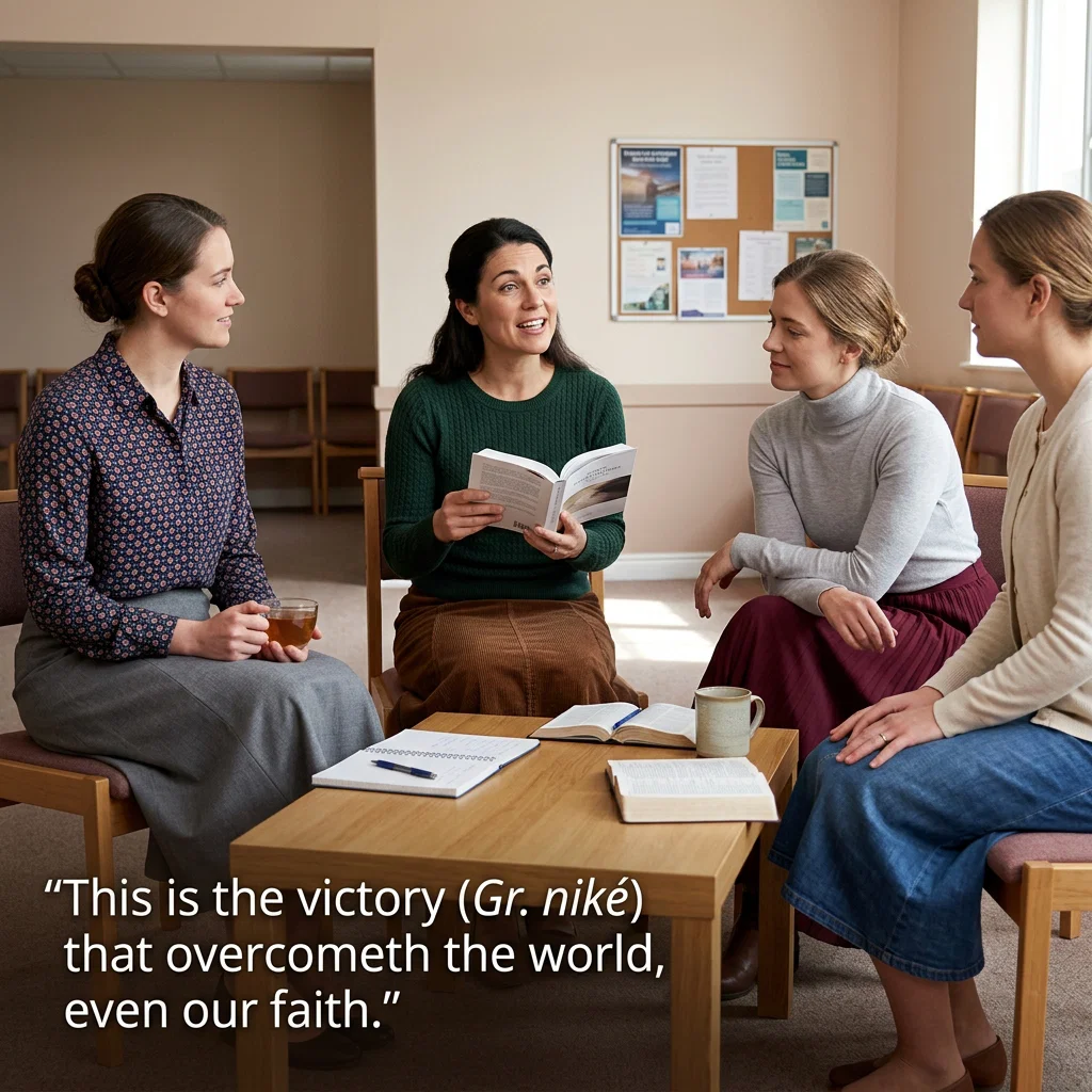 This is the Victory (Gr. niké)