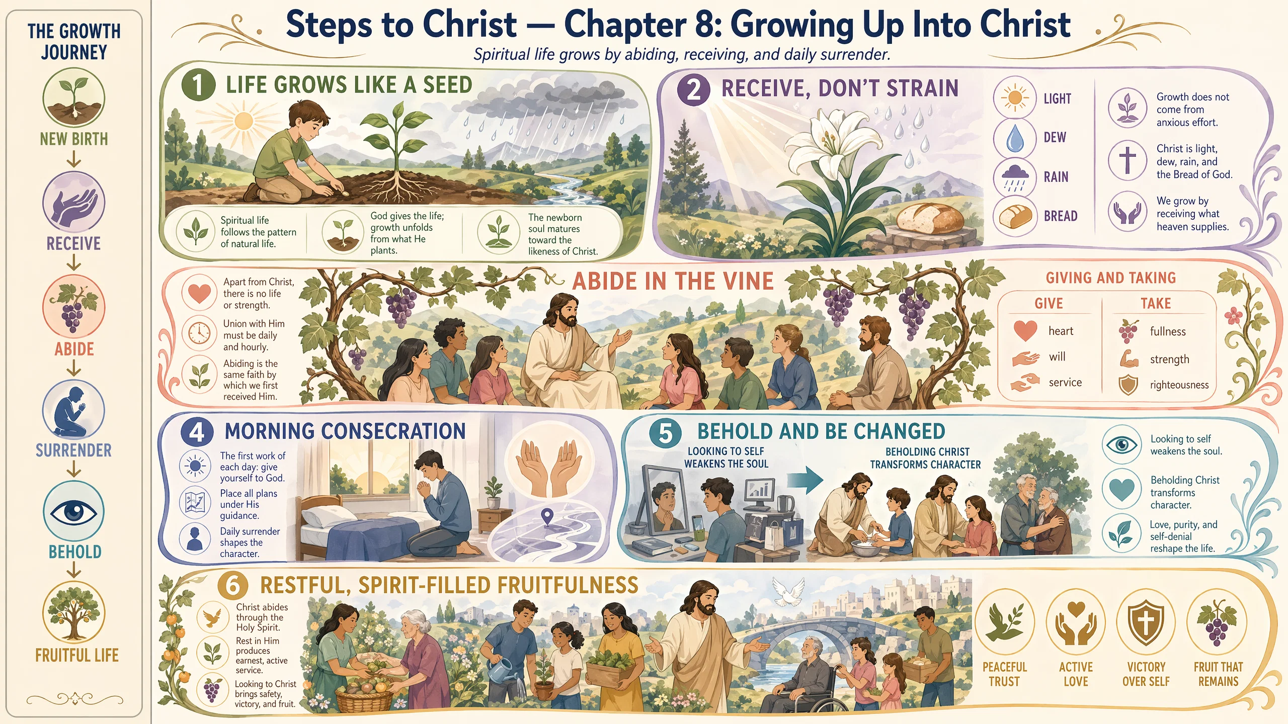 Steps to Christ Chapter 8