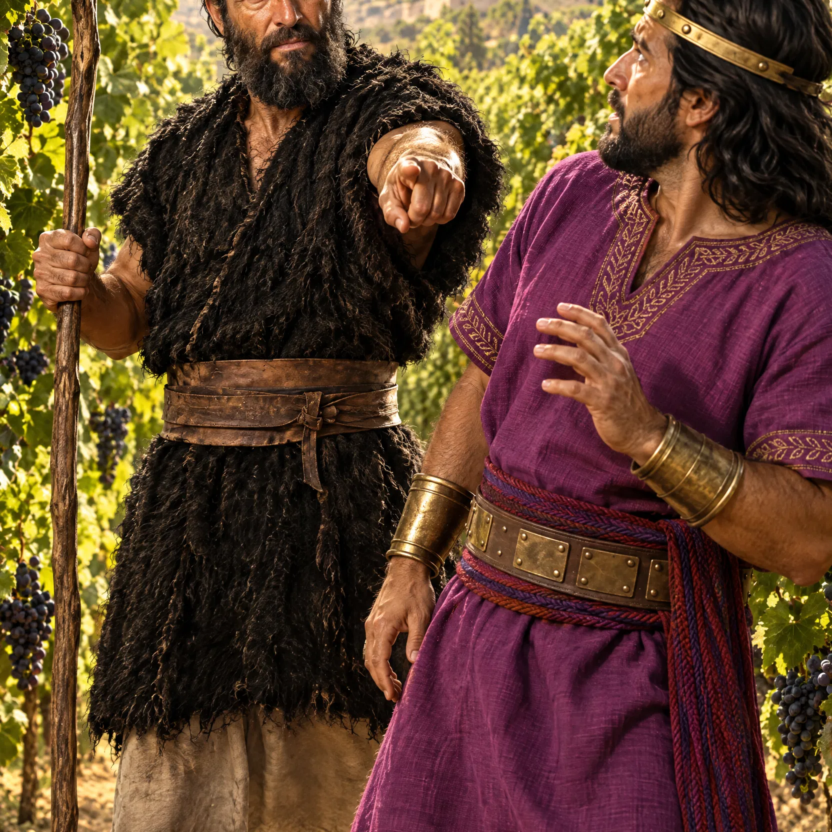 Elijah Confronts Ahab in Naboth's Vineyard