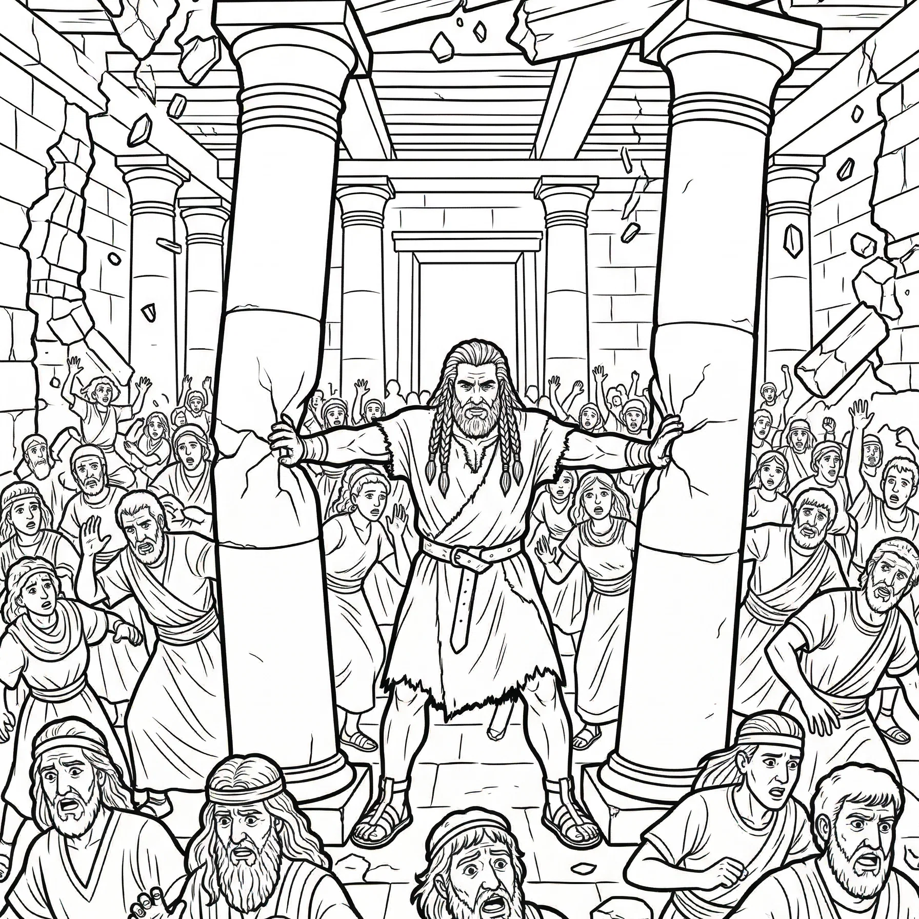 Samson Shakes The Pillars Of Power