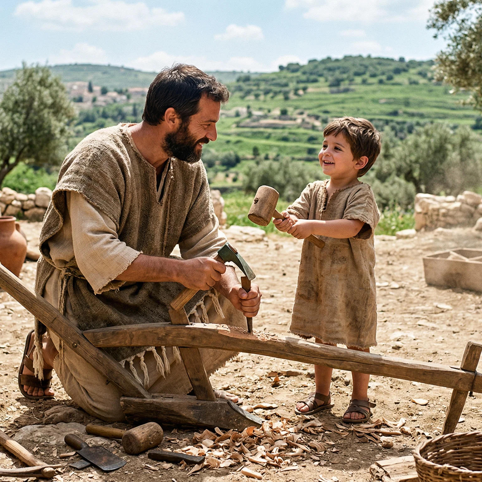 A Father and Son in Ancient Judea