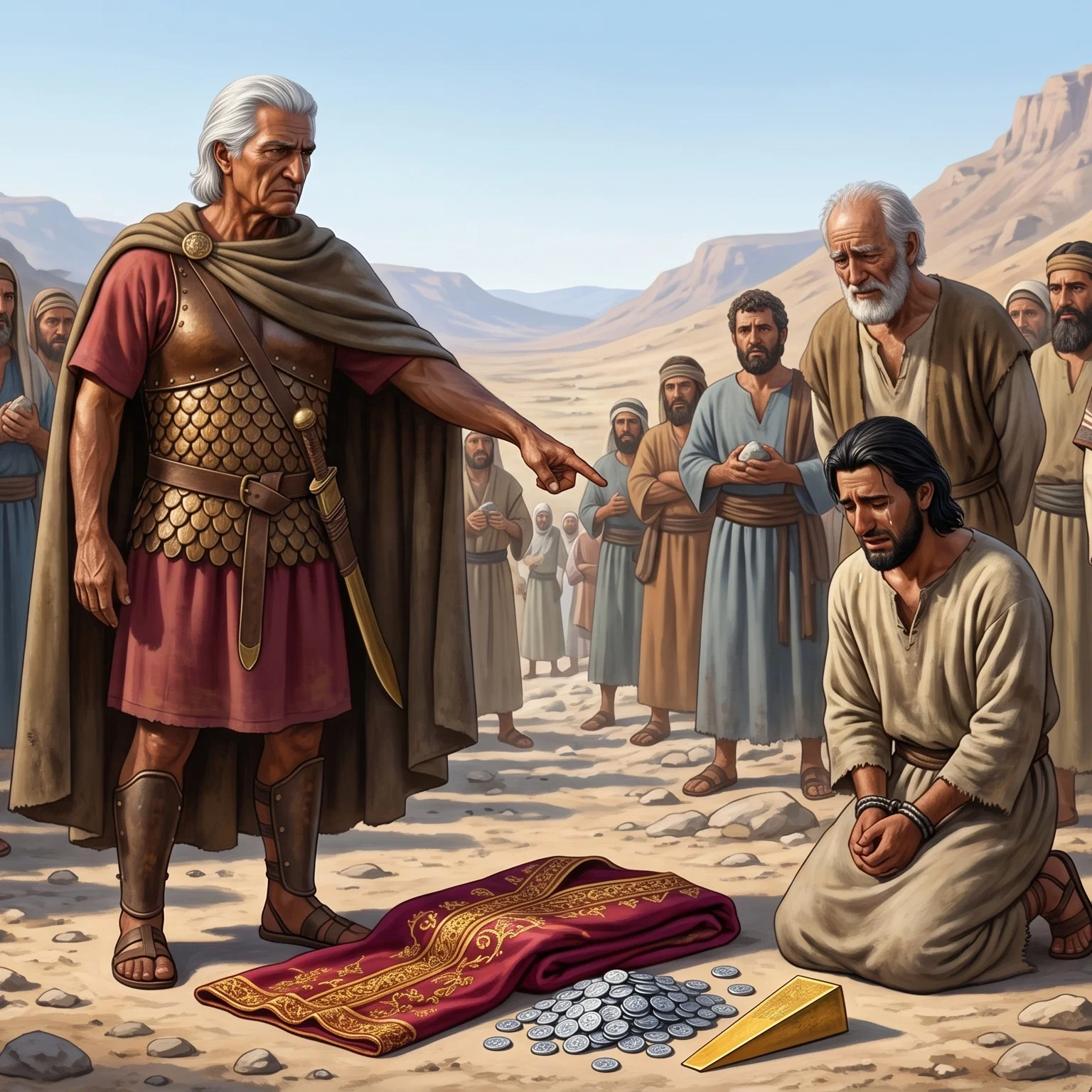 The Judgment of Achan in the Valley of Achor
