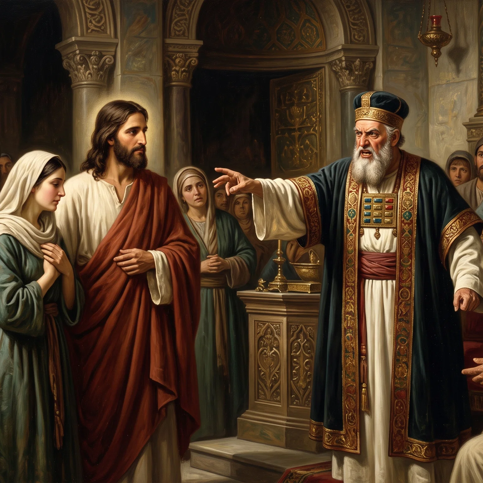 The Righteous Indignation at Synagogue