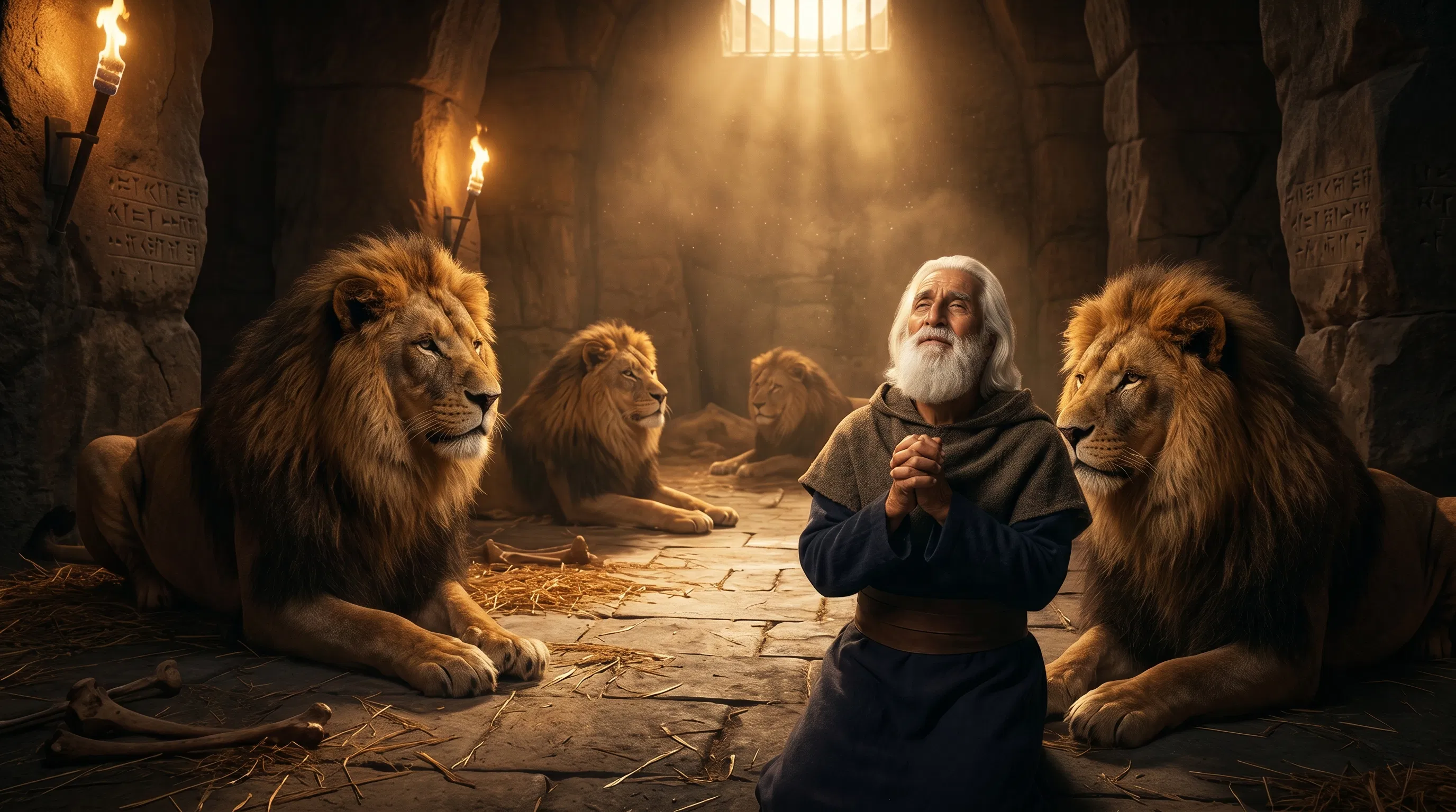 Faithful Servant in the Lions Den