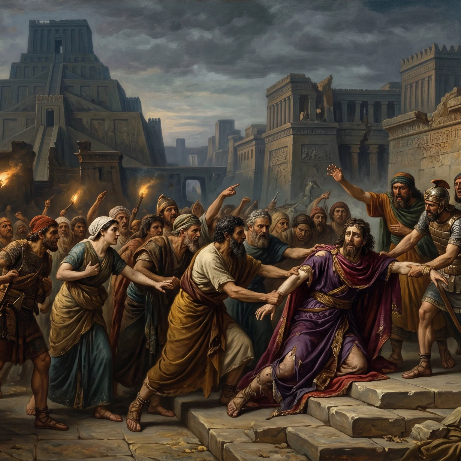 Isaiah 14:6 - The Fallen Tyrant's Silent End