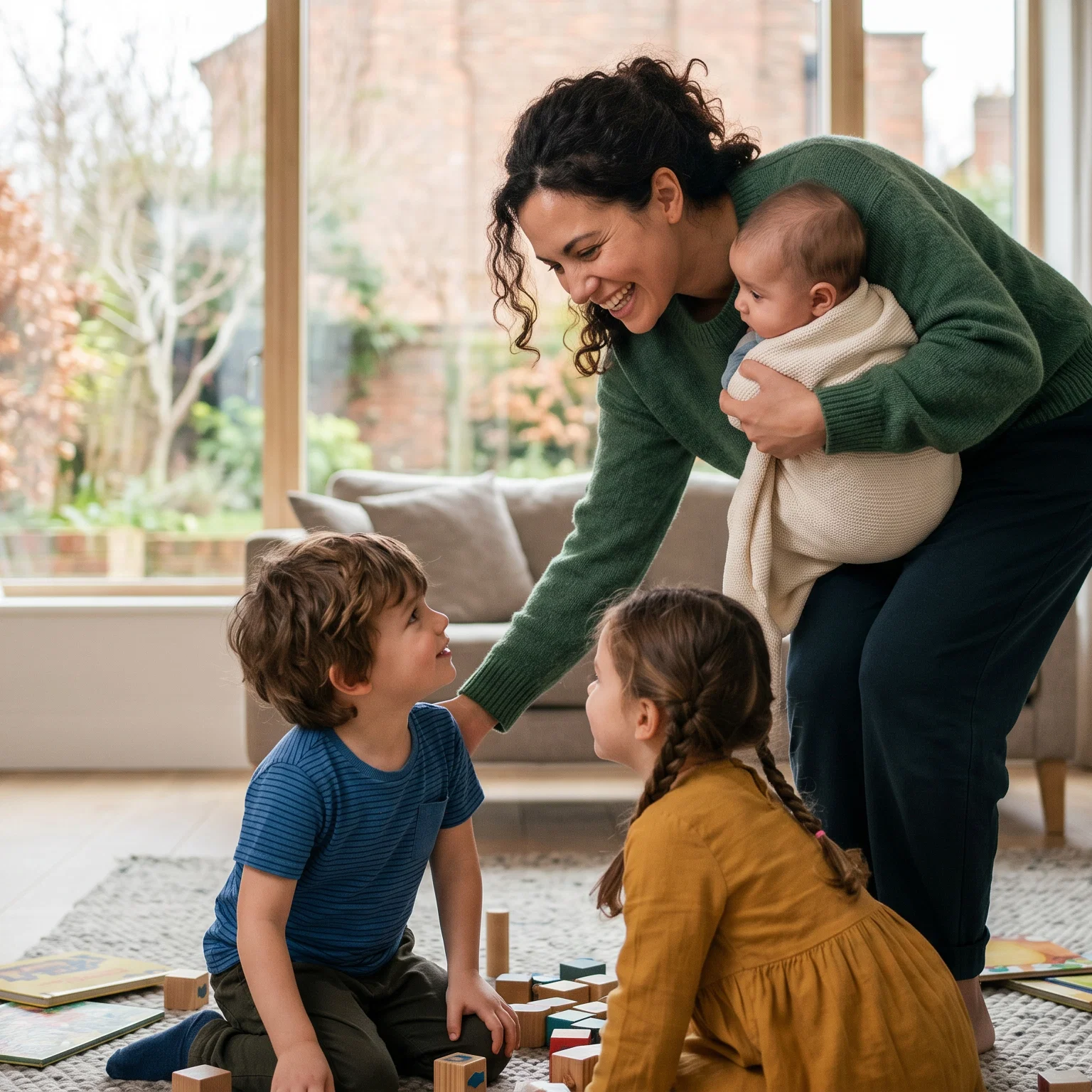 The Joyful Mother in Her Home
