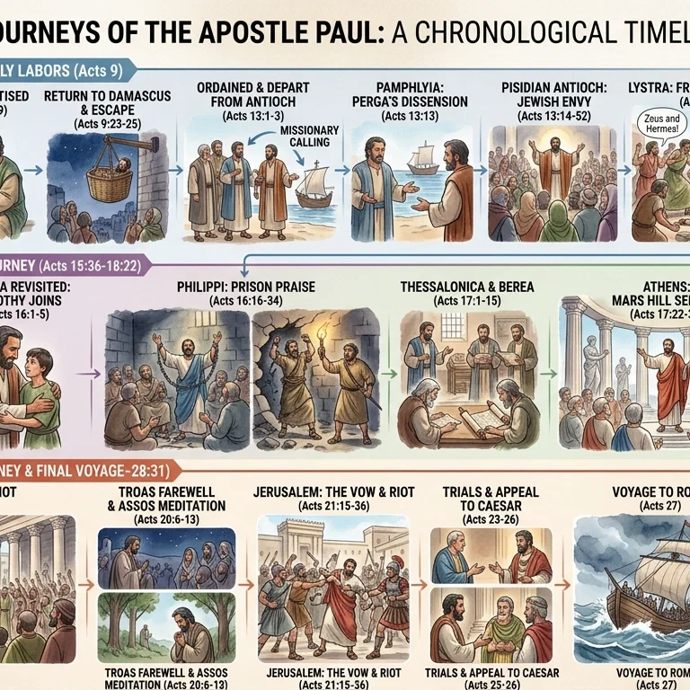 The Apostolic Path of the Apostle Paul