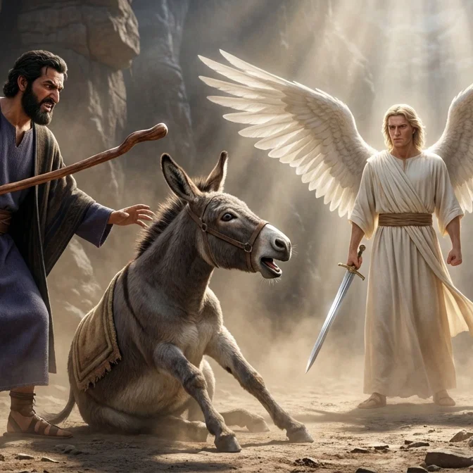 The Prophet Blocked by Divine Intervention