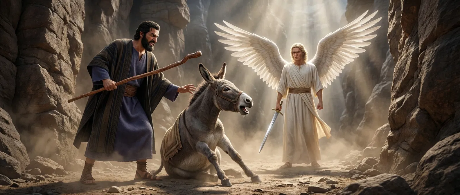 The Prophet Blocked by Divine Intervention