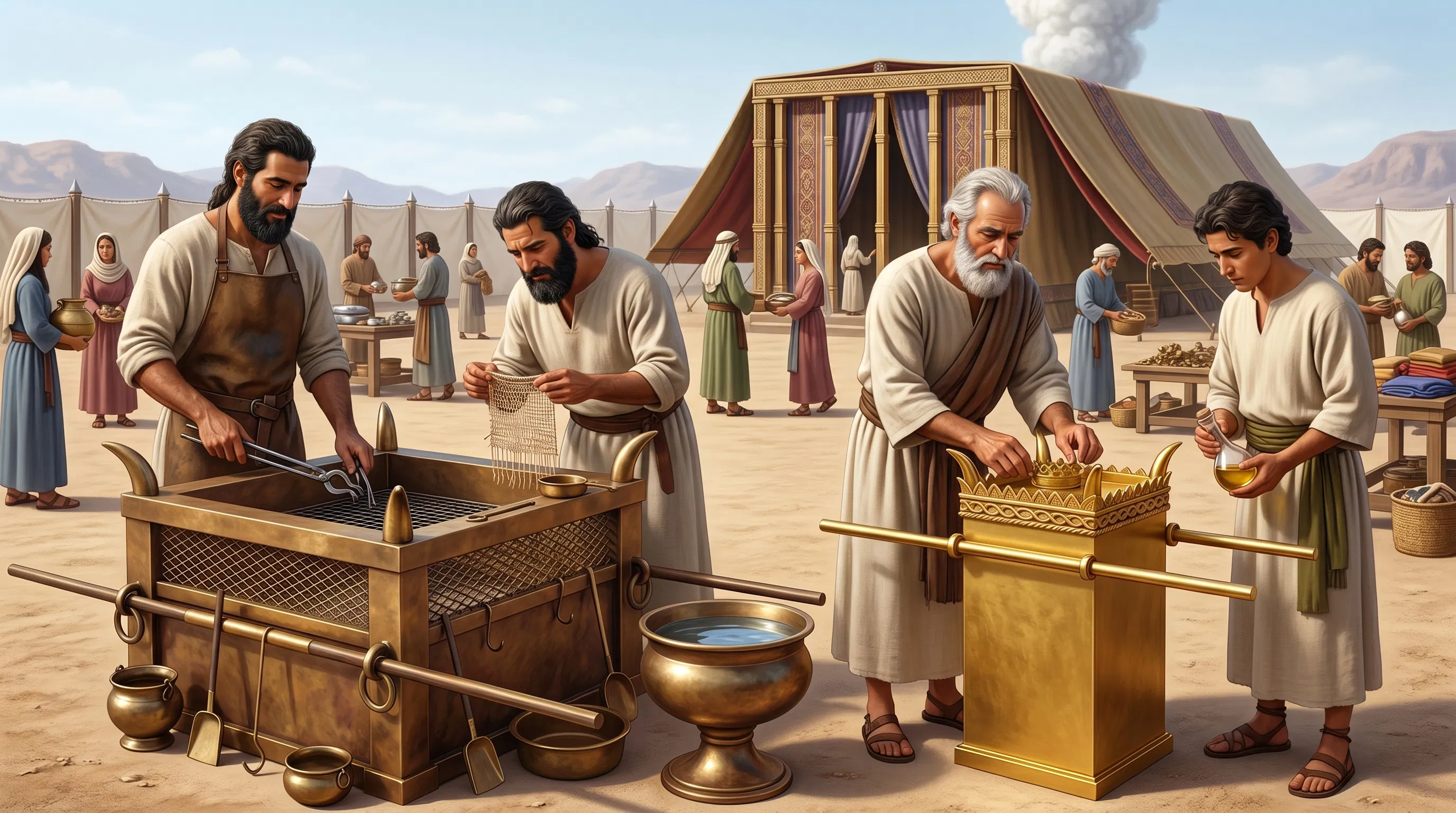 Divine Blueprint for the Sacred Tabernacle