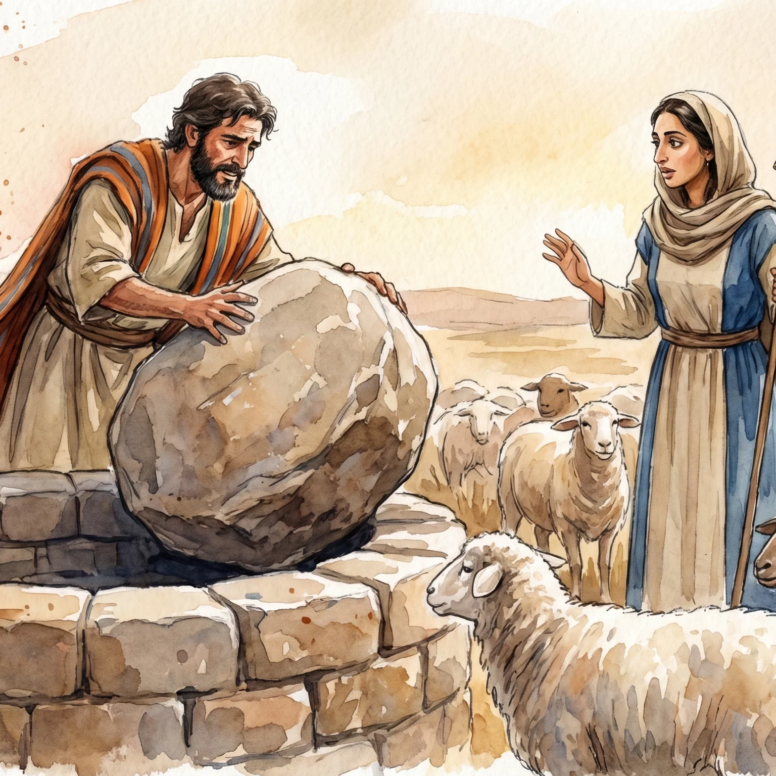A Fated Meeting at the Well