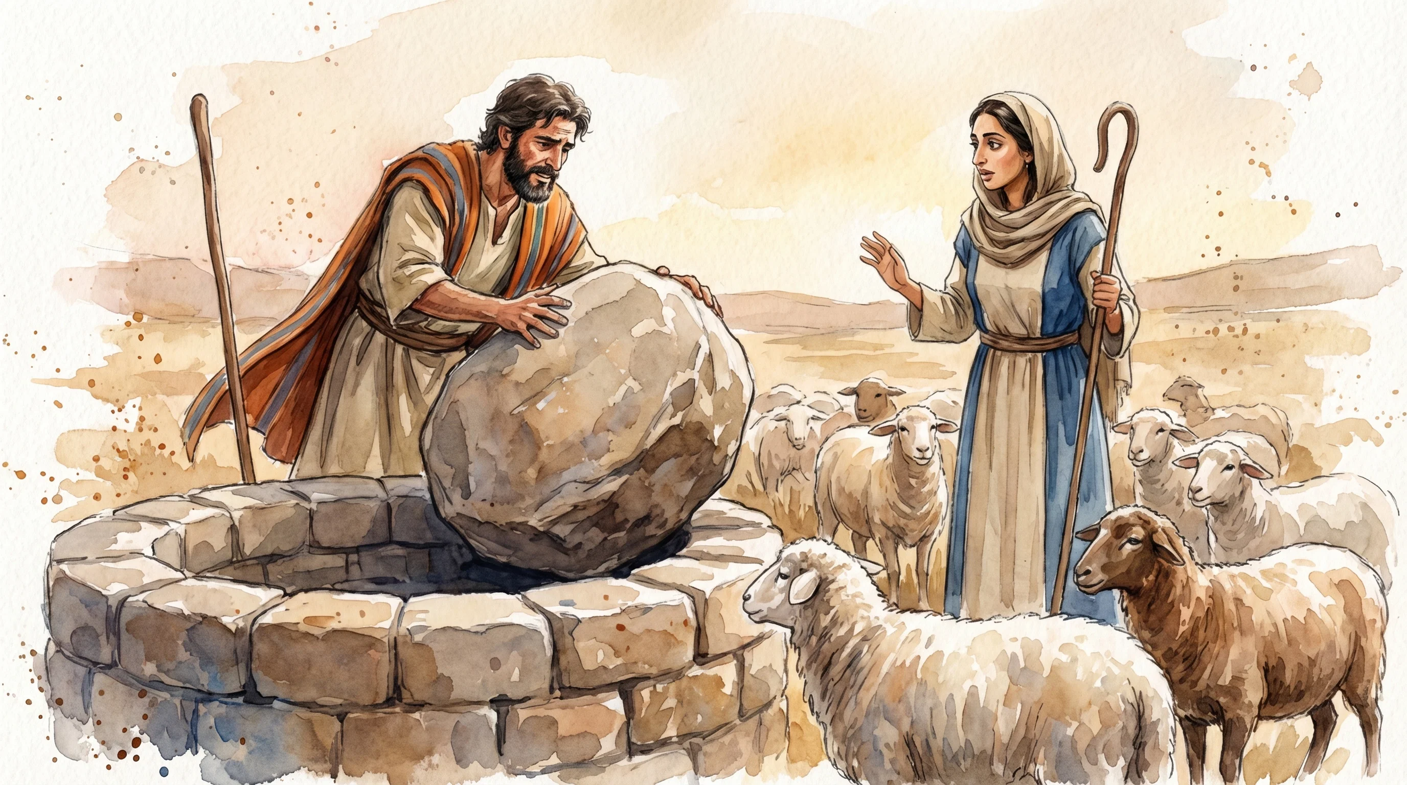 A Fated Meeting at the Well