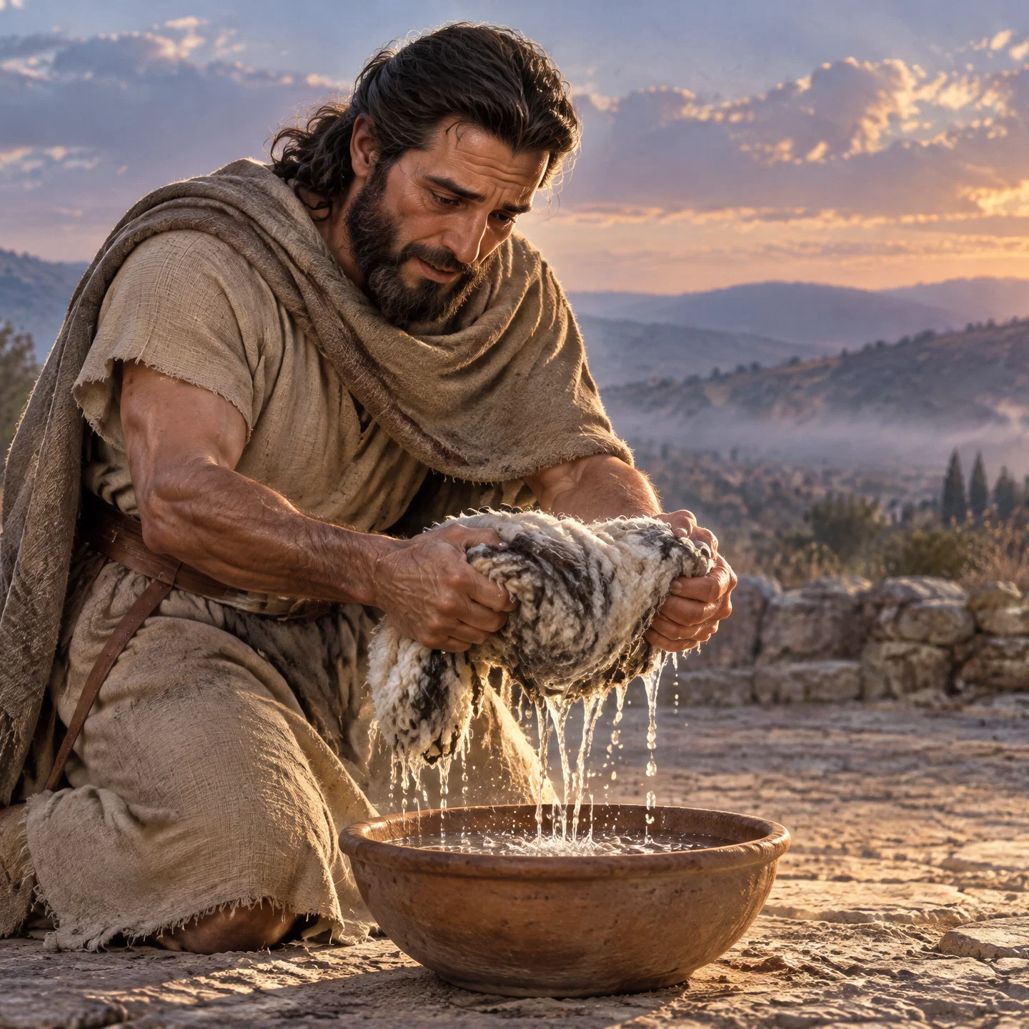 Gideon and the Miraculous Morning Dew