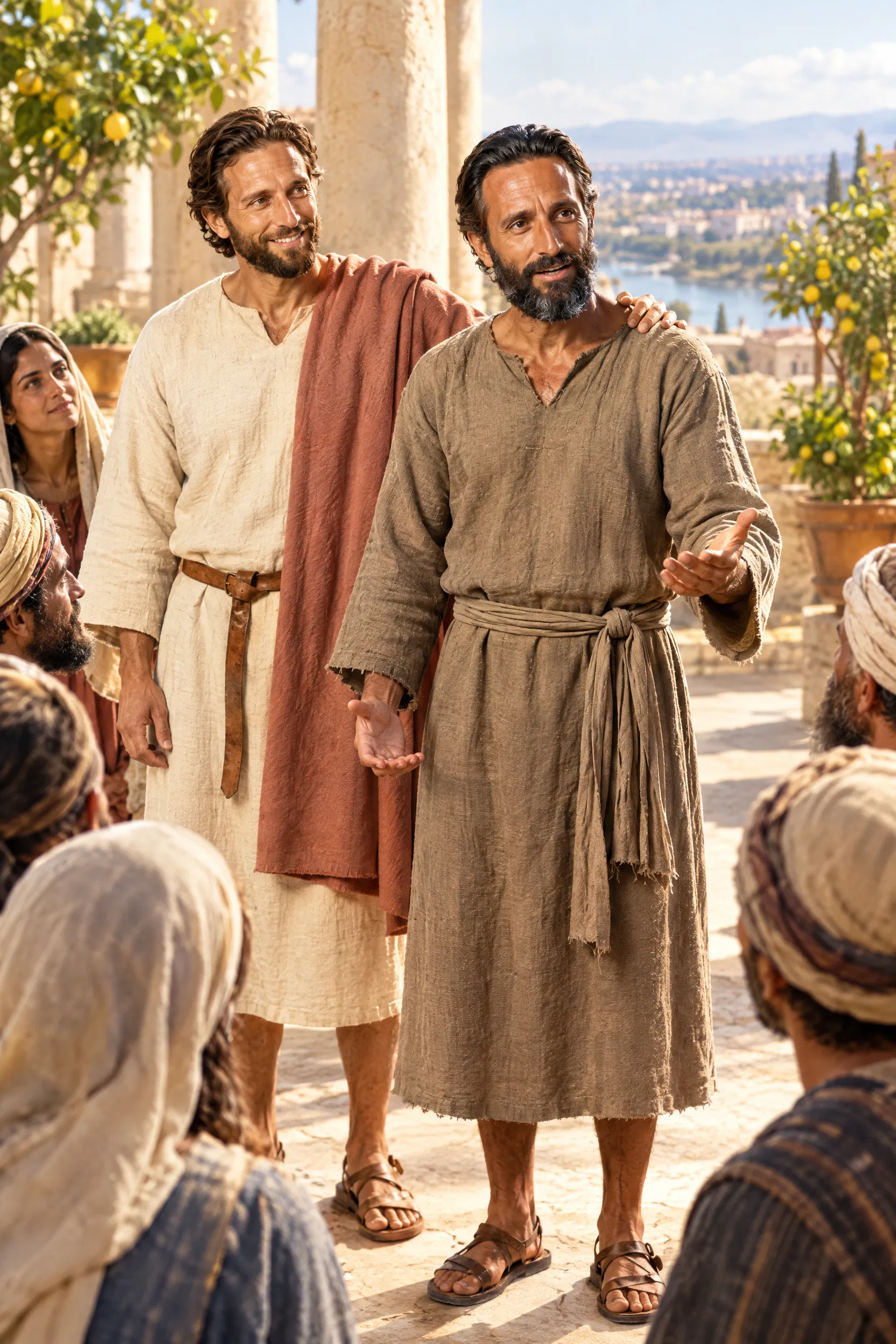 Barnabas and Saul Teach the Believers at Antioch