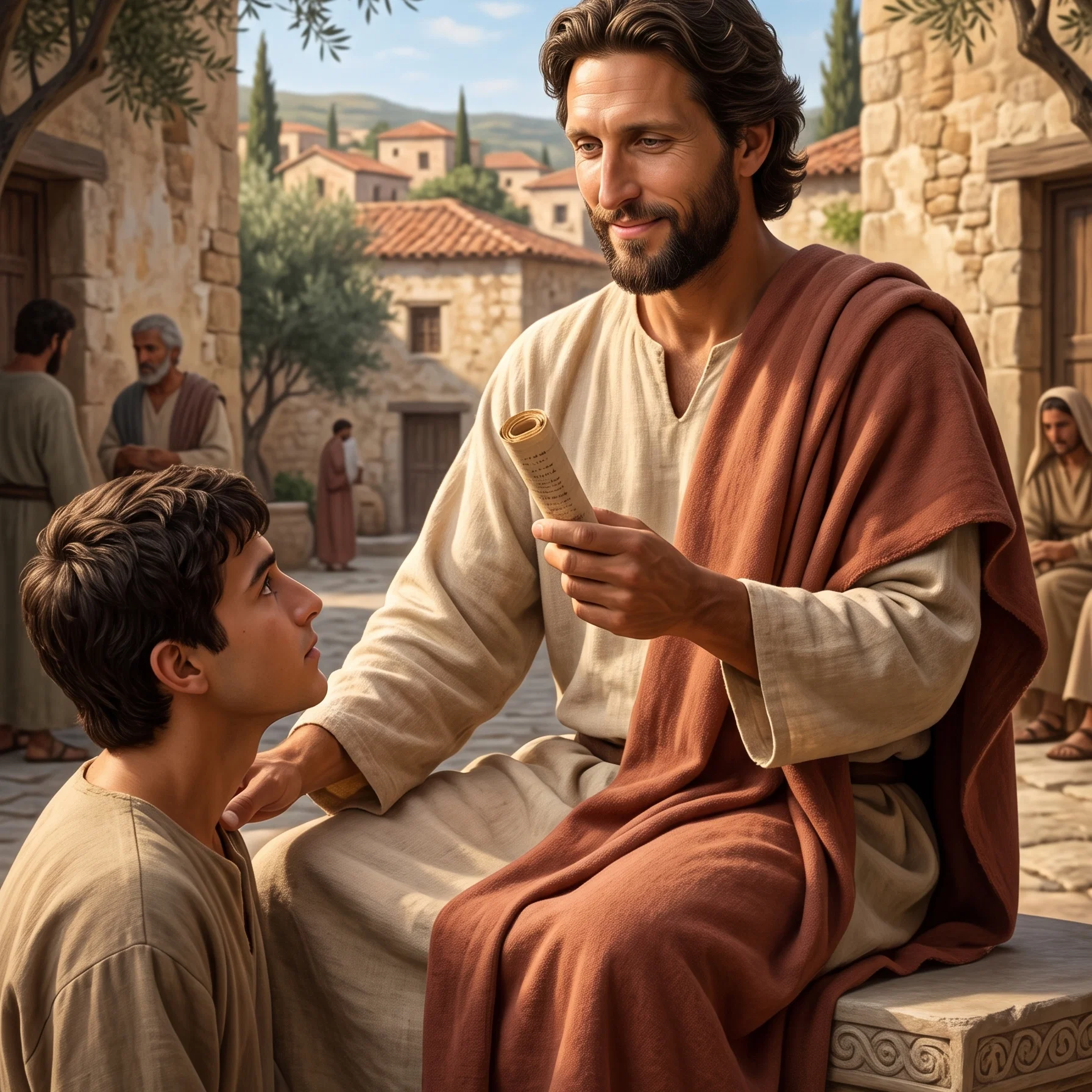 Barnabas The Encourager In Reflection