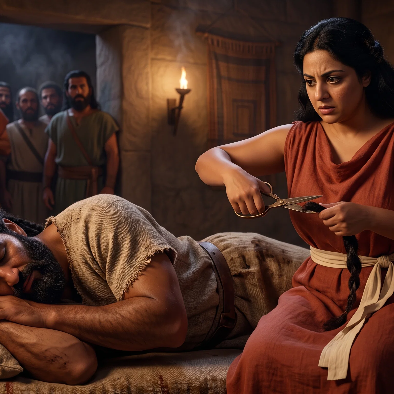 The Fallen Strength of Samson