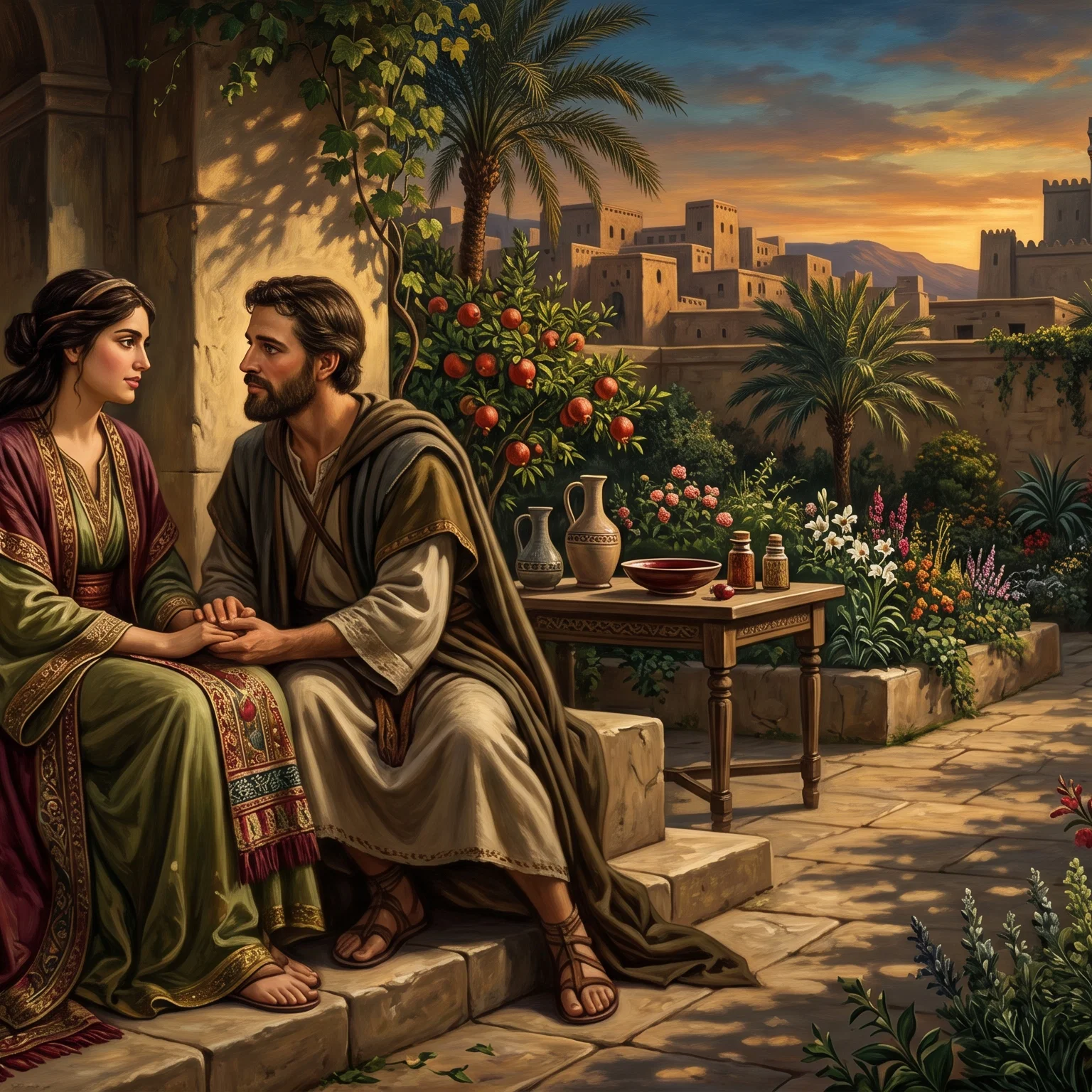 The Sweet Fragrance of Devoted Love