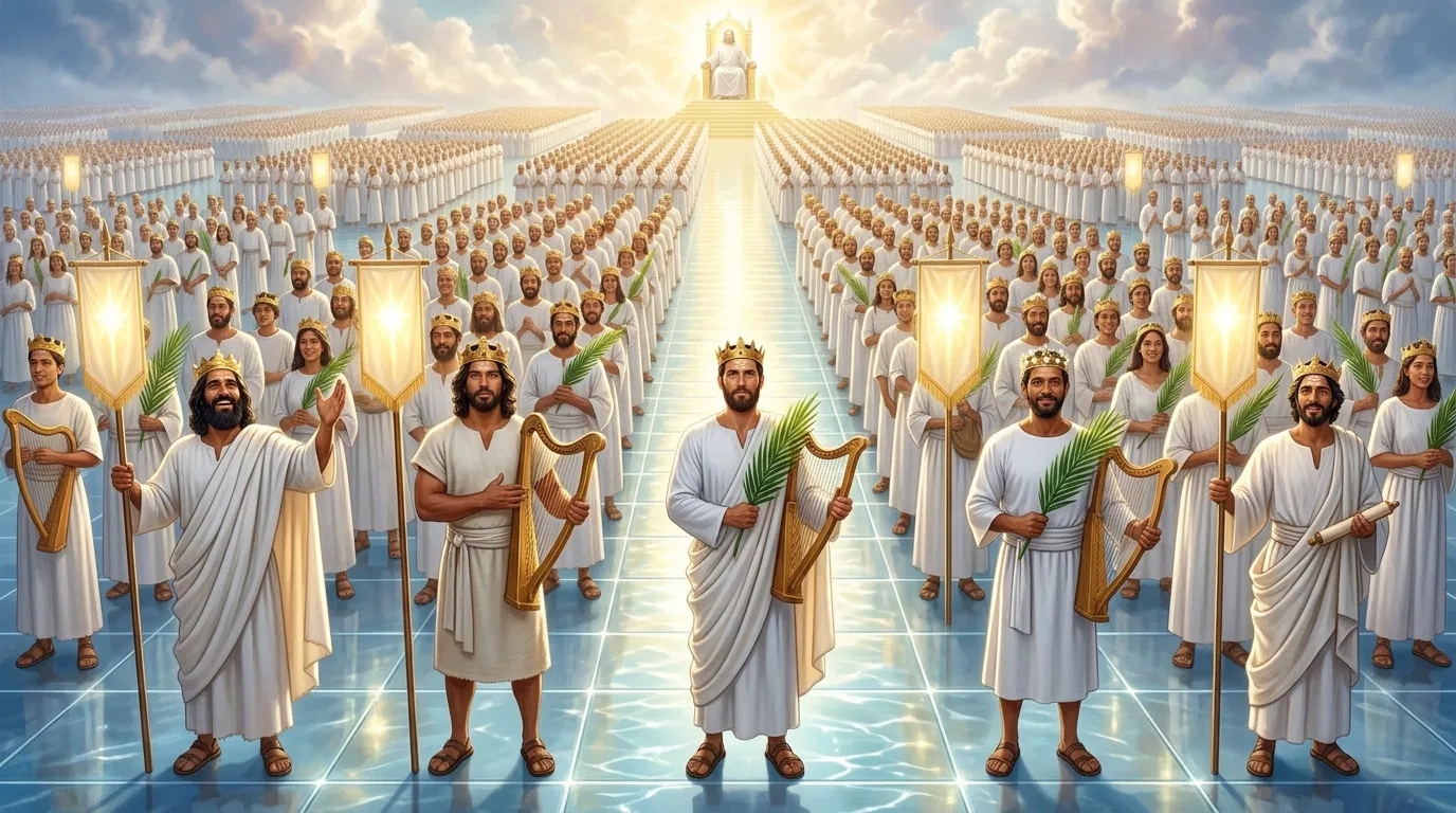 The Tribes Sealed Before the Throne