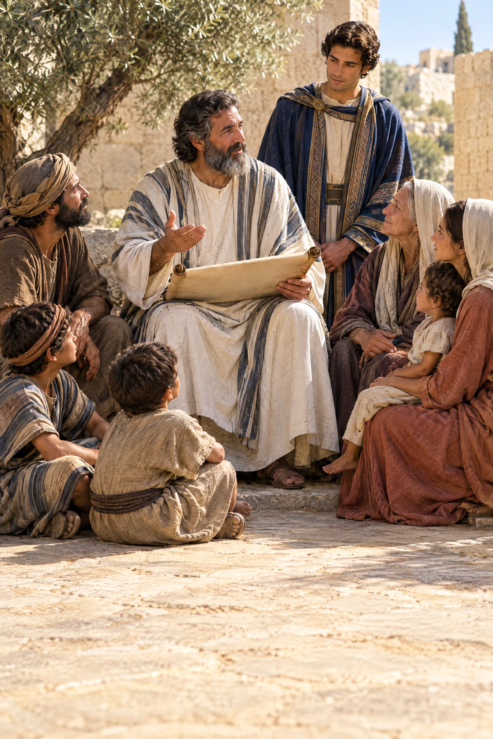 A Levite Teaches the Law in a Judean Town