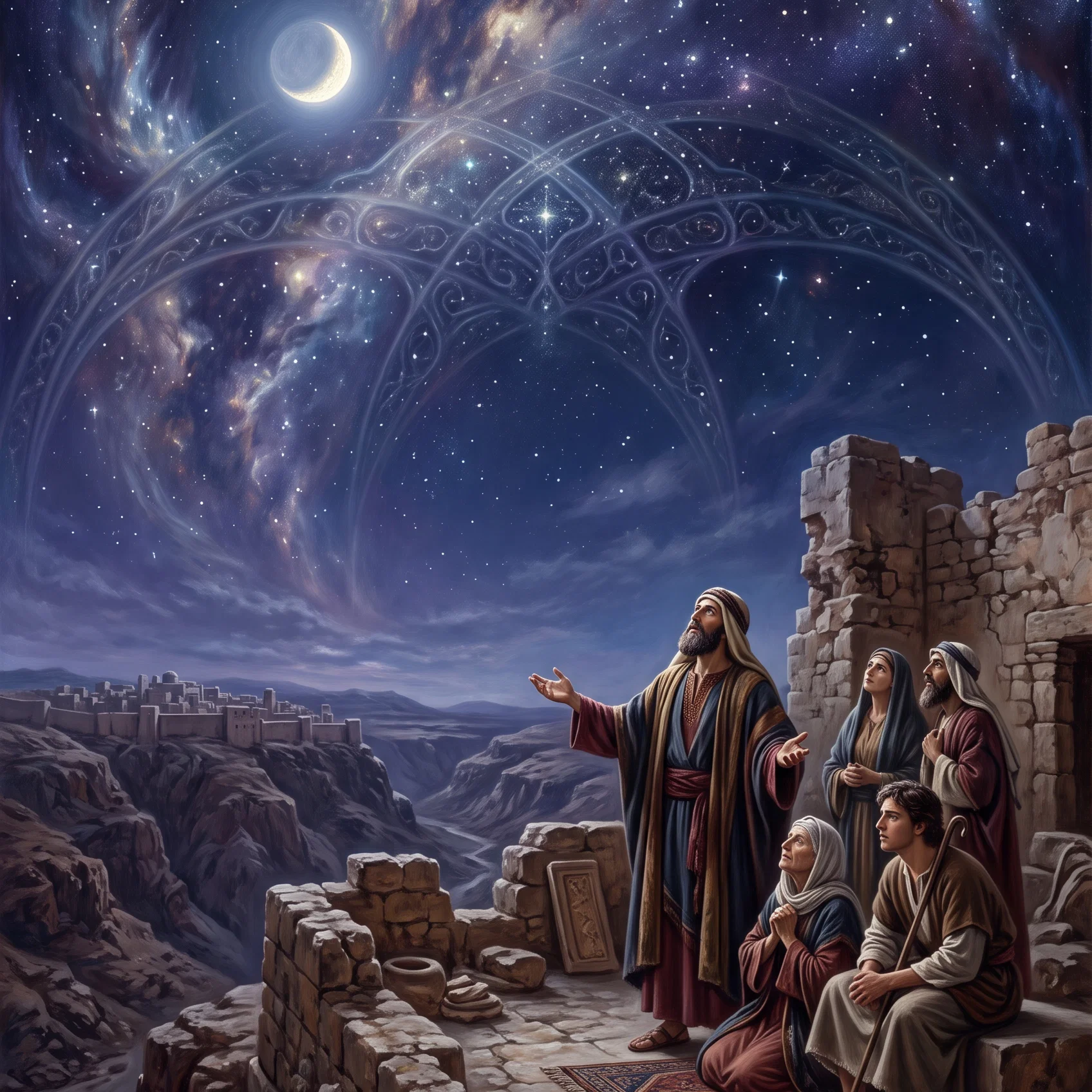 Celestial Symphony of Divine Creation