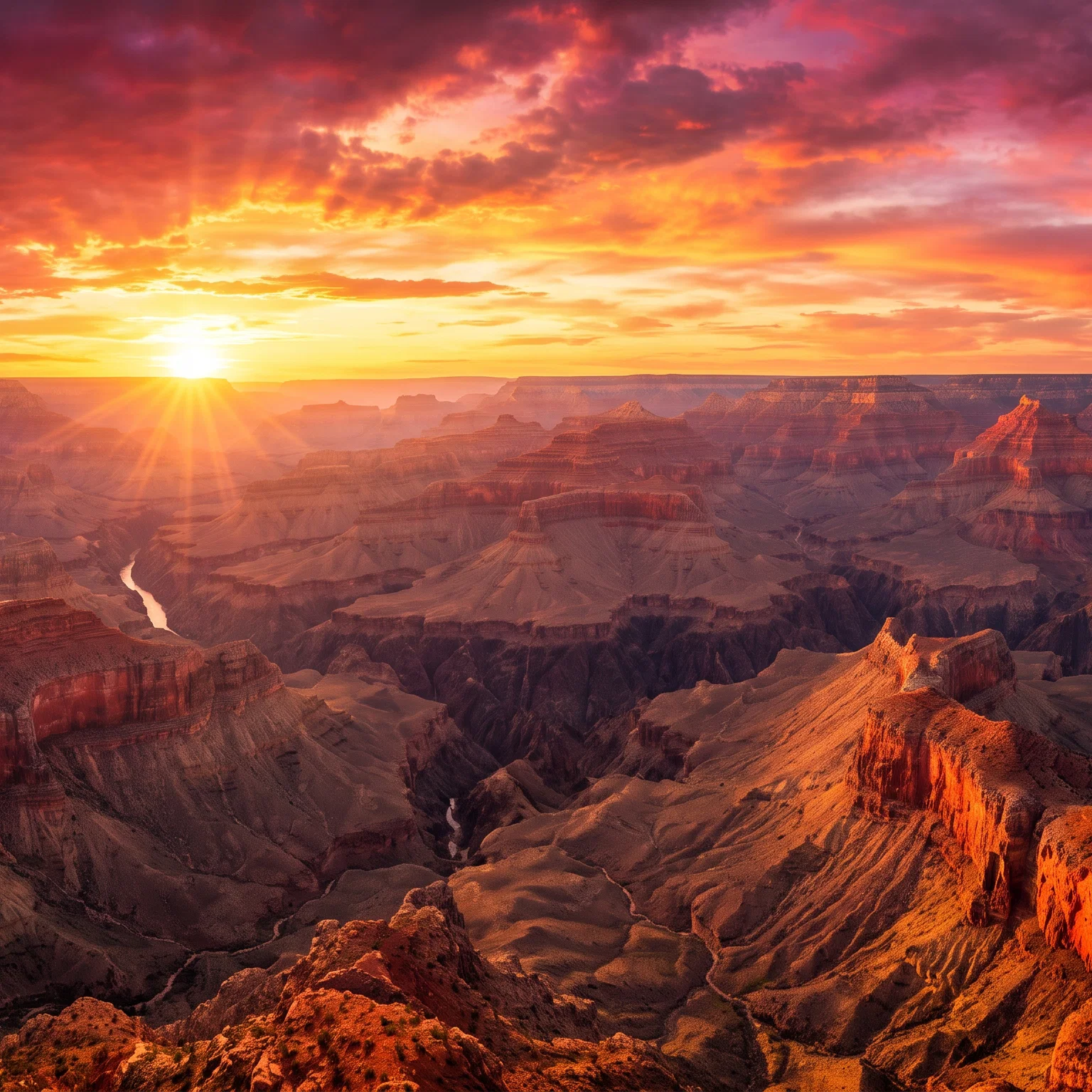 Divine Radiance Over the Desert Wilderness