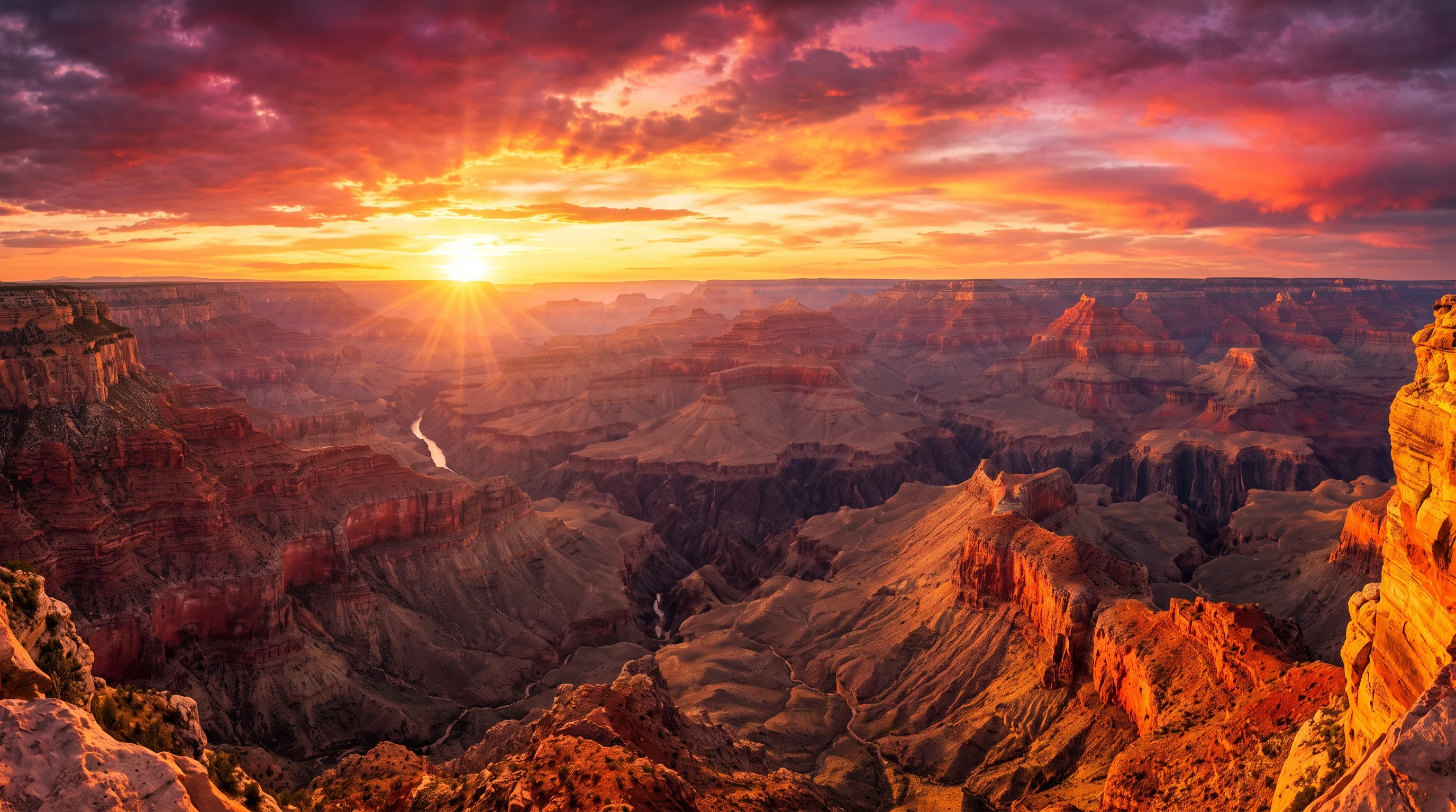 Divine Radiance Over the Desert Wilderness