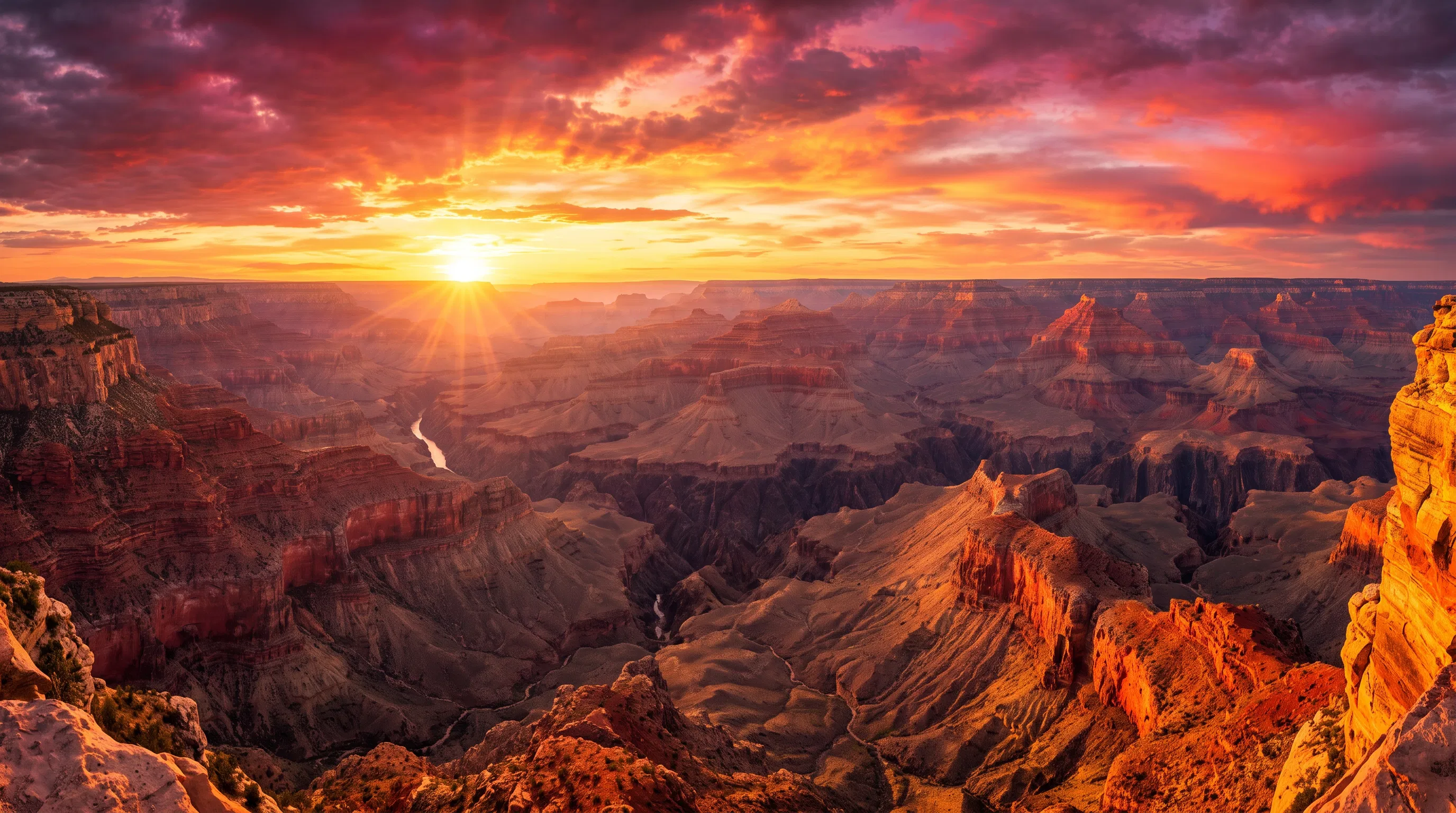 Divine Radiance Over the Desert Wilderness