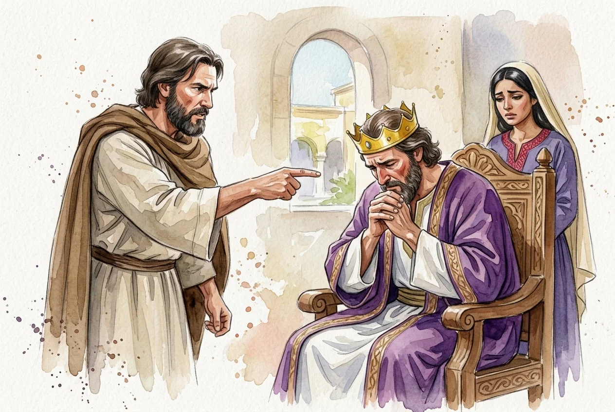 Nathan Confronts King David With Truth