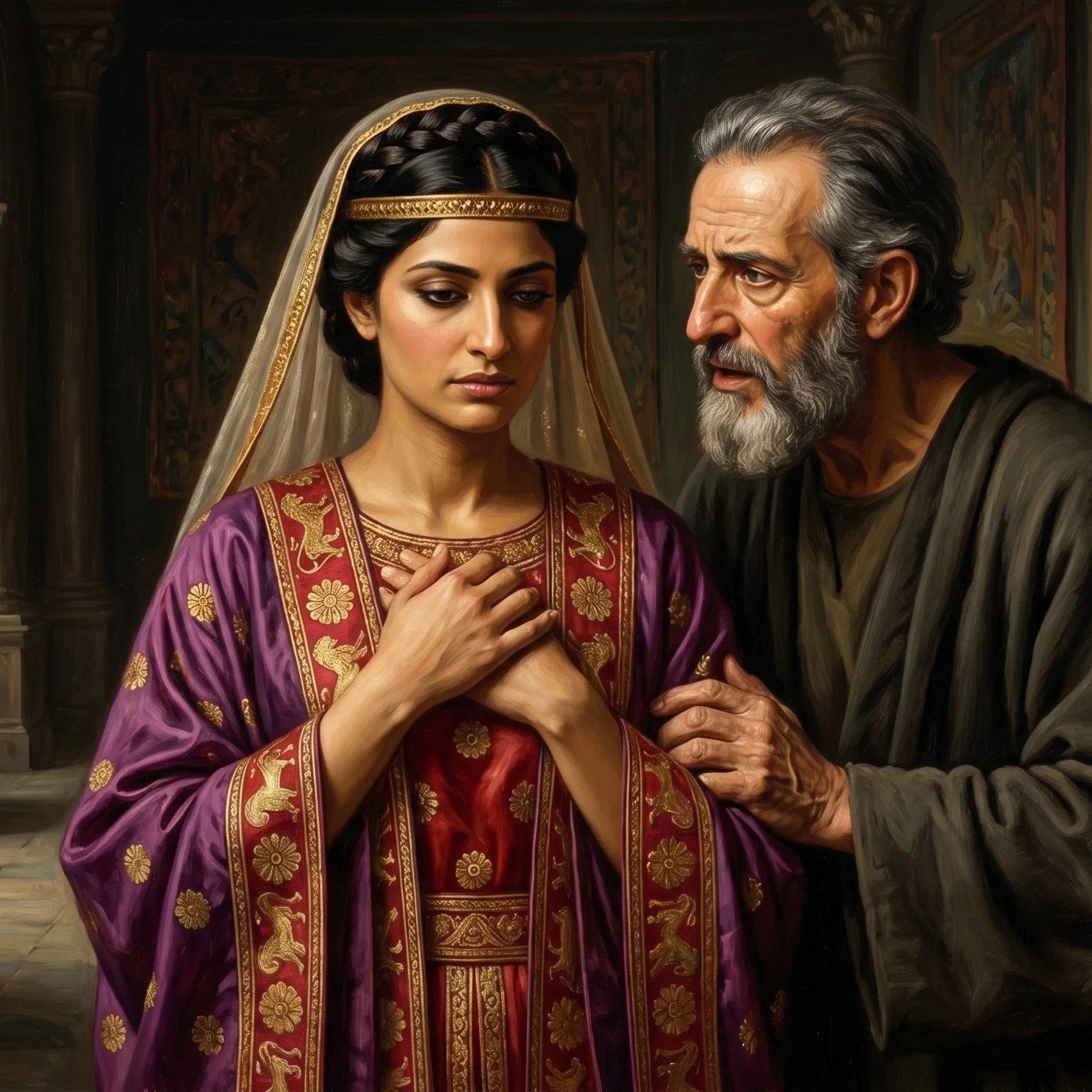 Queen Esther Maintains Her Silent Faith