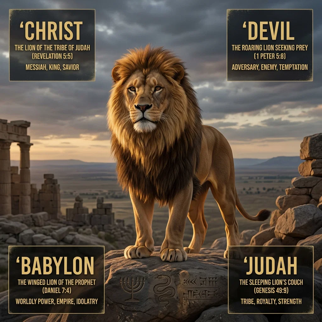 Lion in Biblical Portrayals