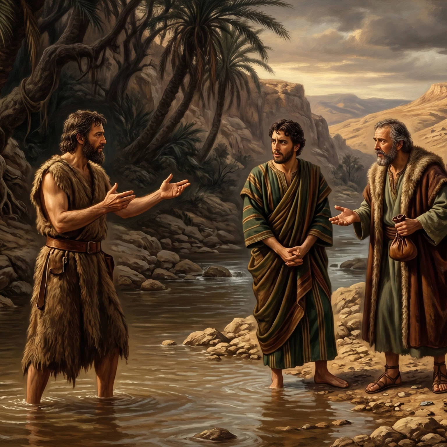 Baptism at the River Jordan