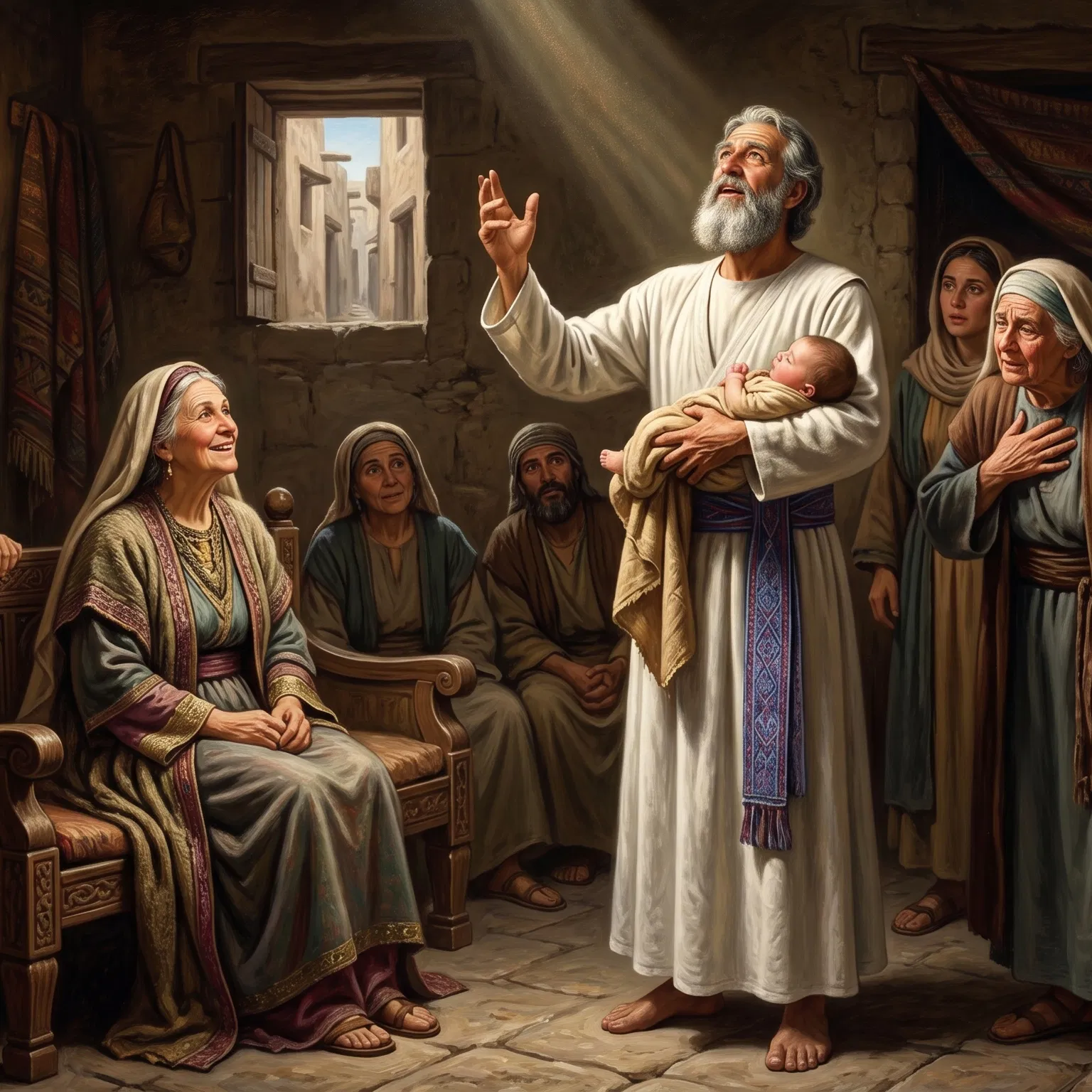 The Prophetic Blessing of Baby John