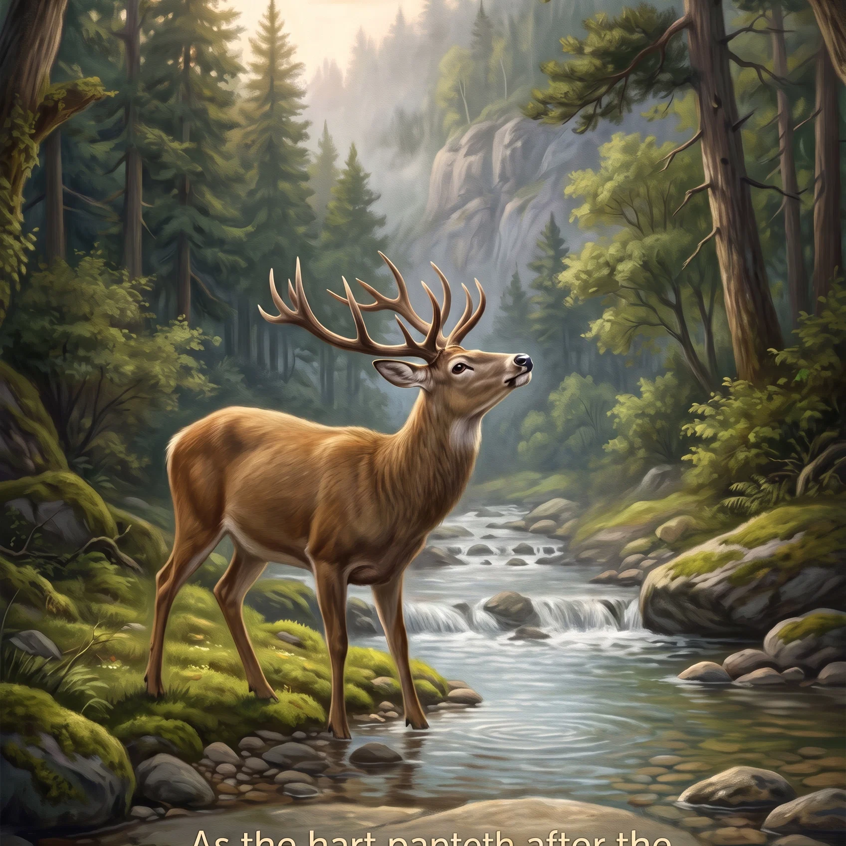 The Solitary Stag