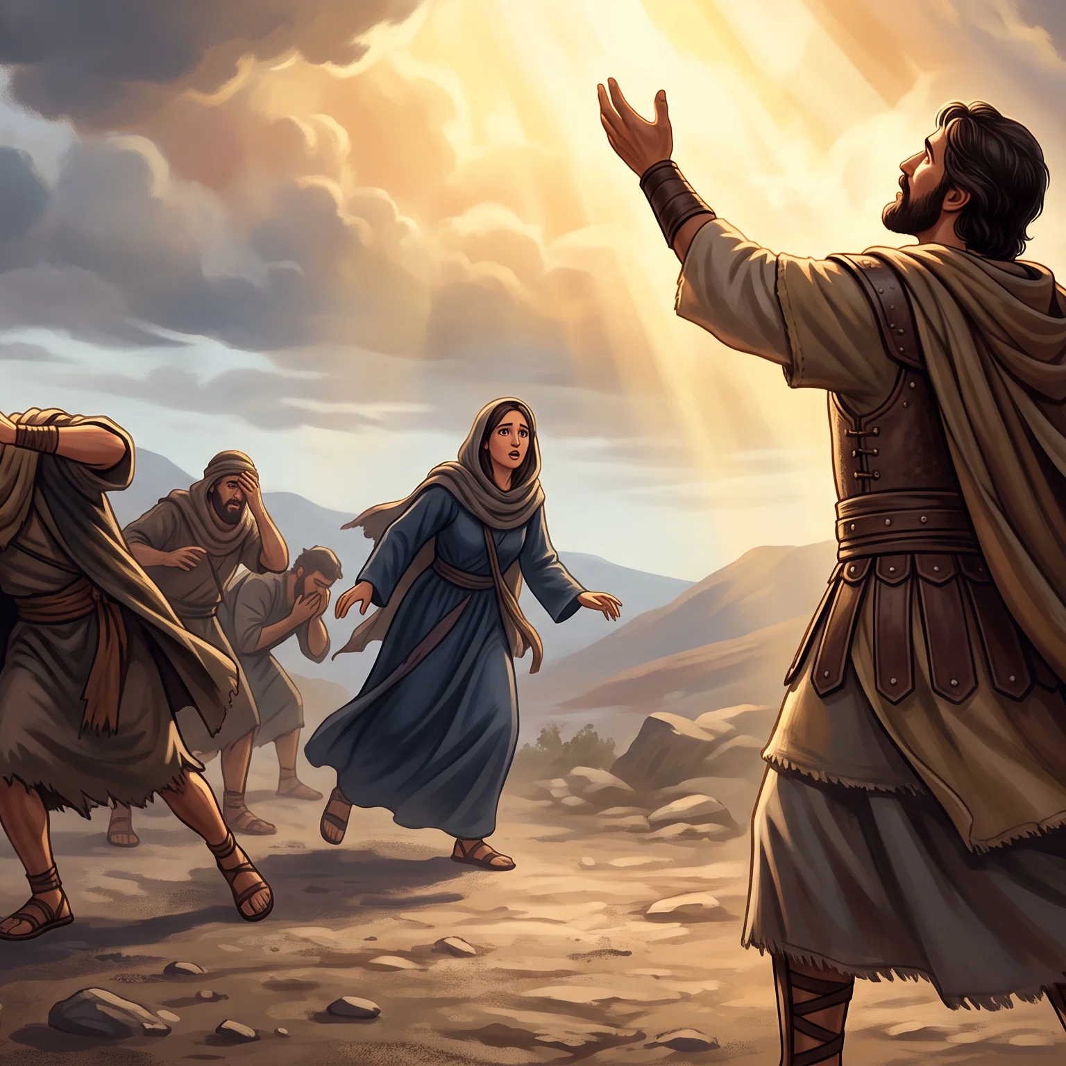 Divine Deliverance Amidst The Storm