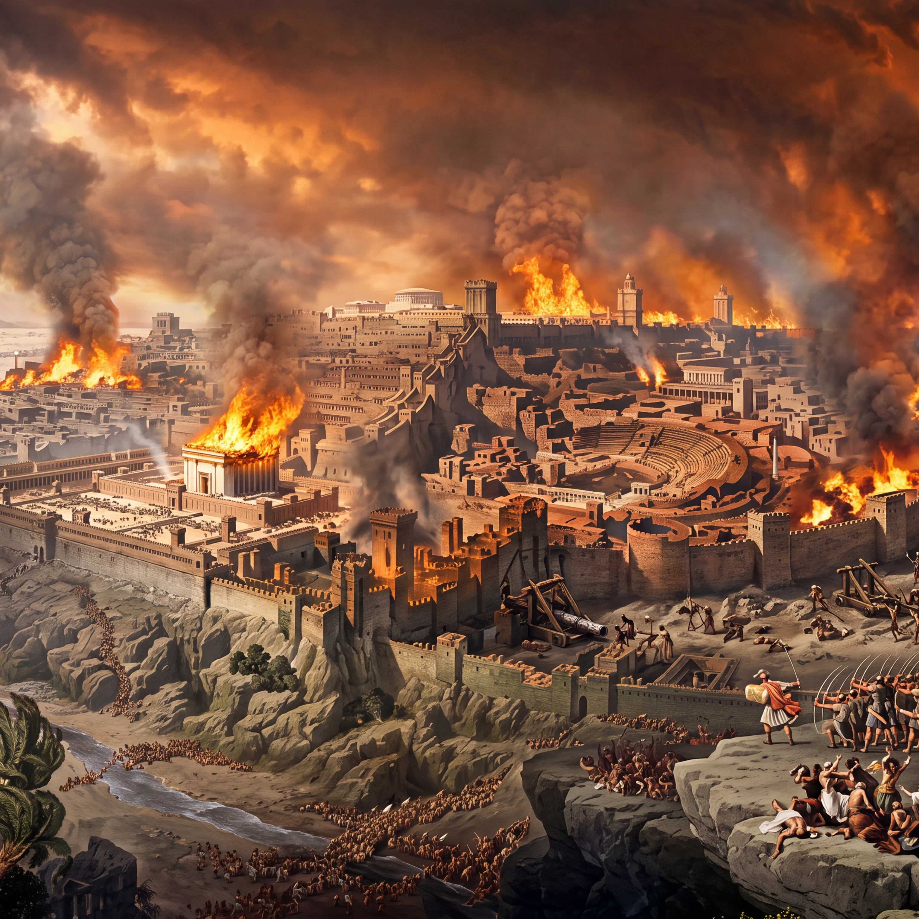 The Fall of the Jerusalem in 70 AD