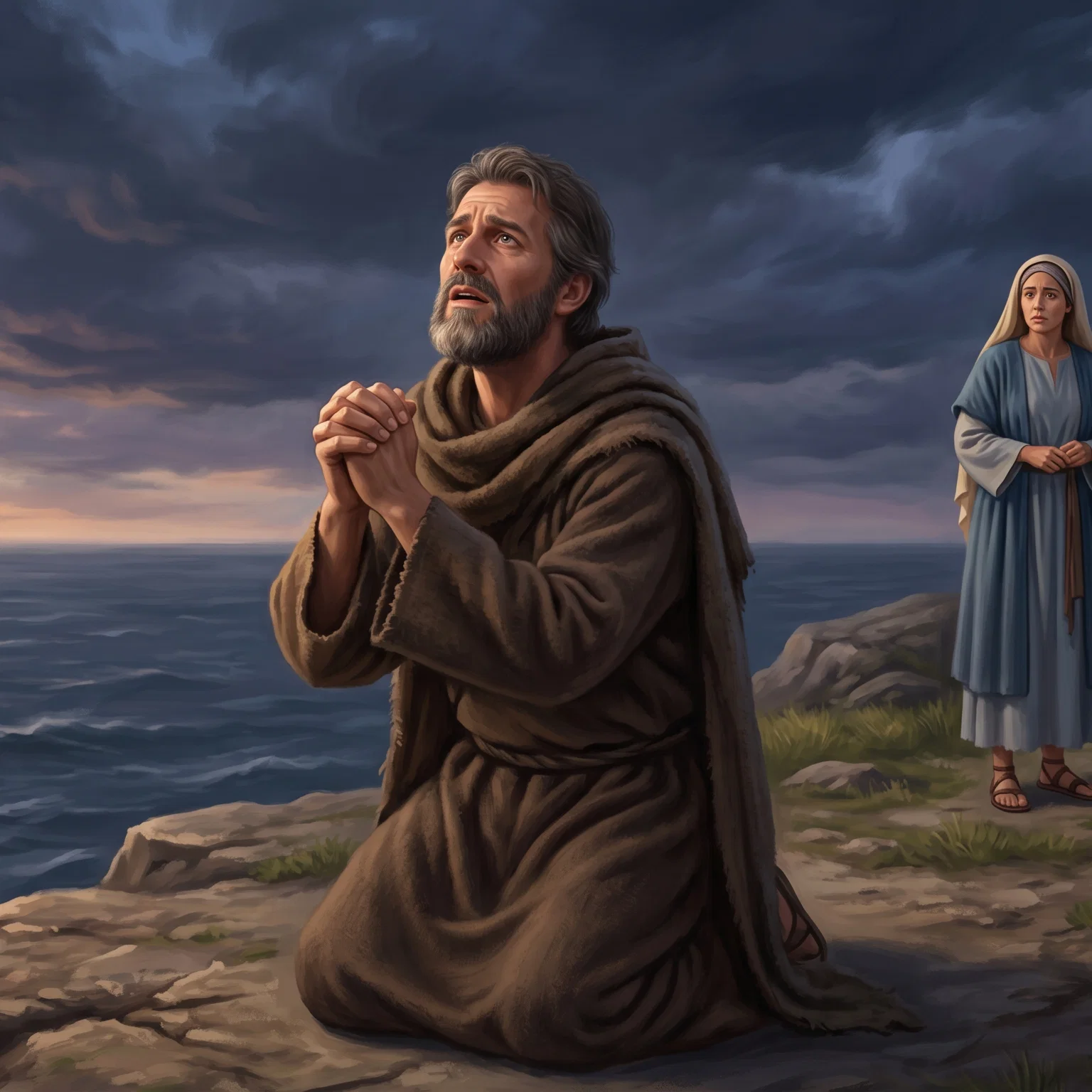 Divine Silence Before the Throne