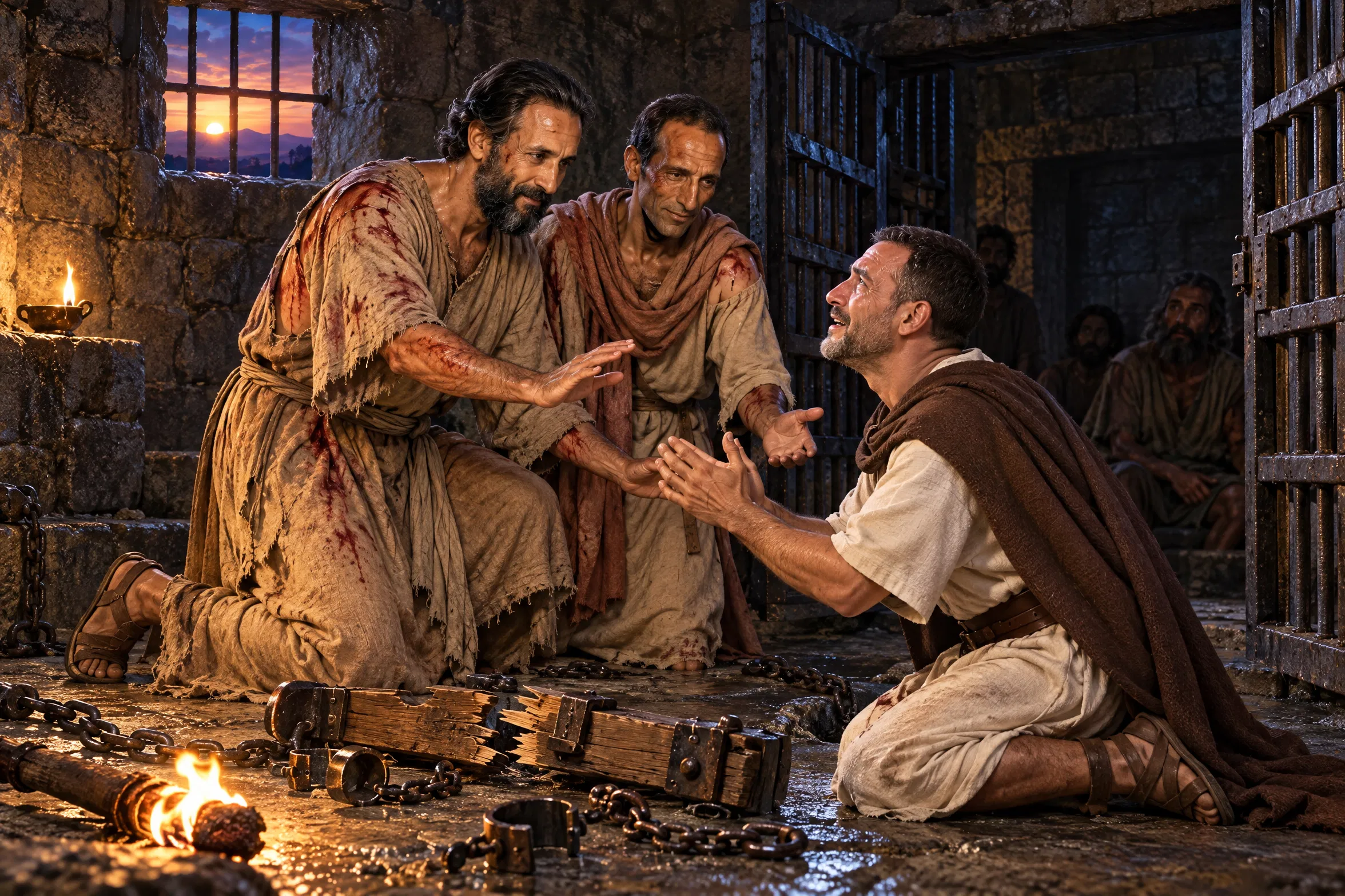 The Dawn of Redemption in Chains