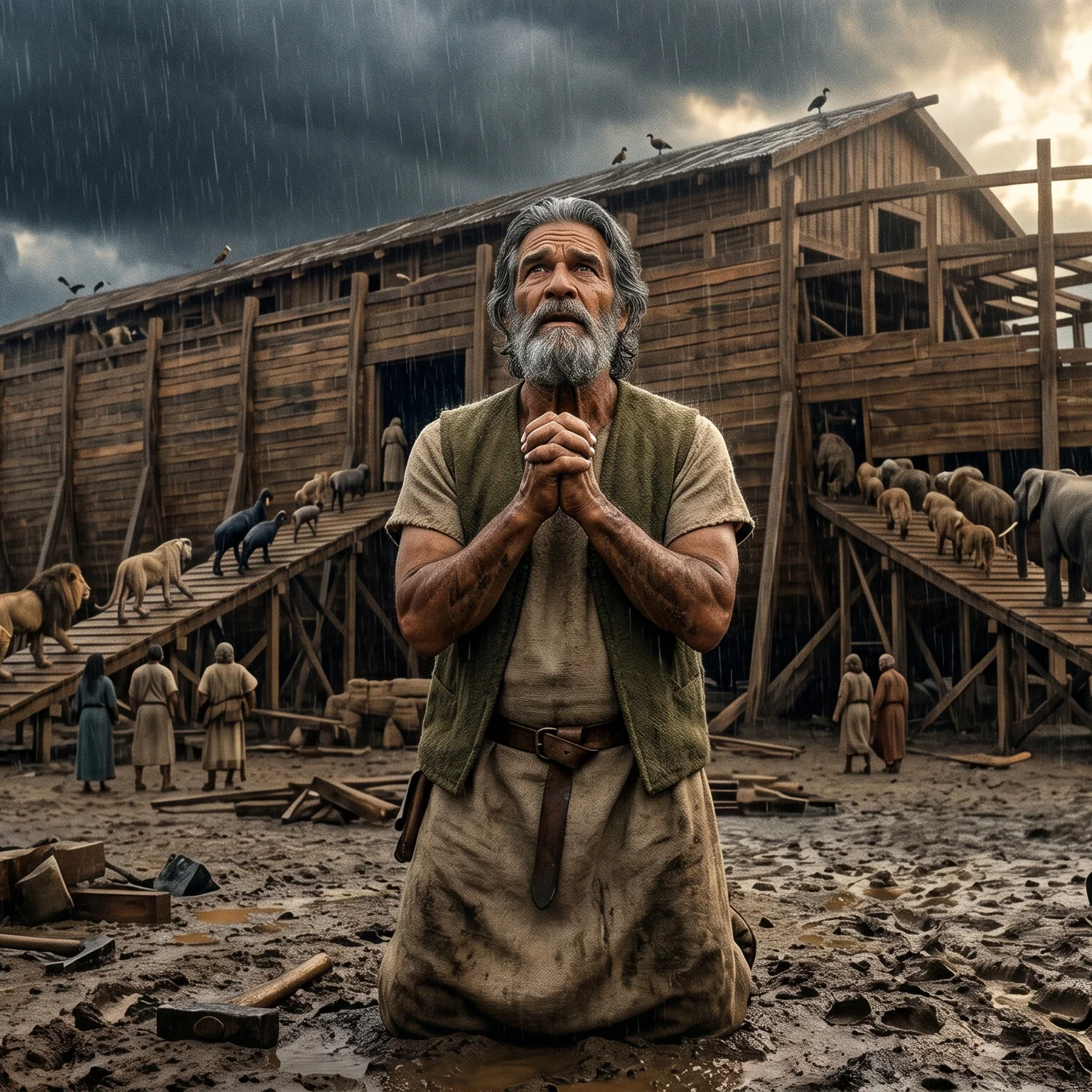 Noah Builds the Ark of Faith