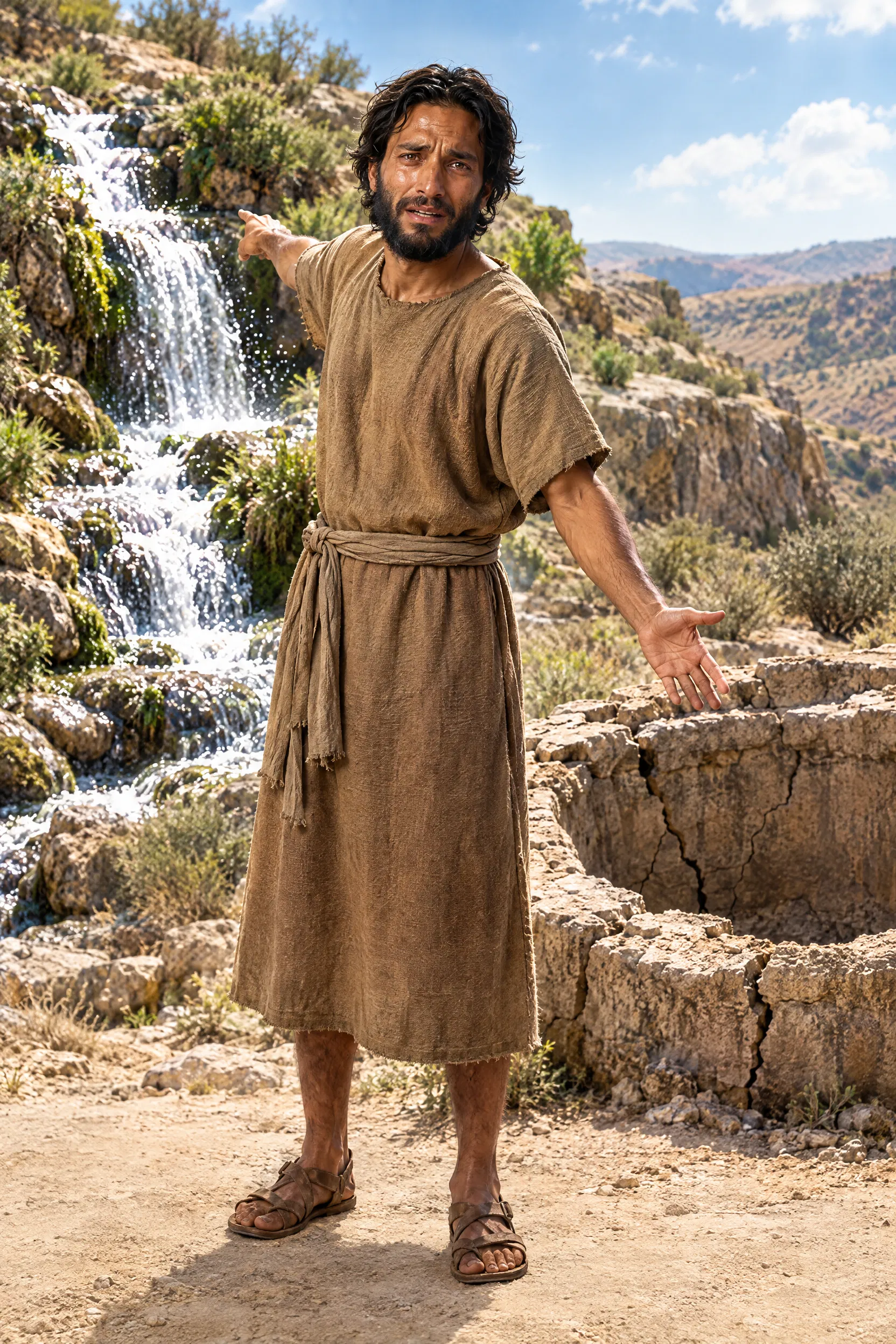 Jeremiah Points from a Cracked Cistern to a Spring