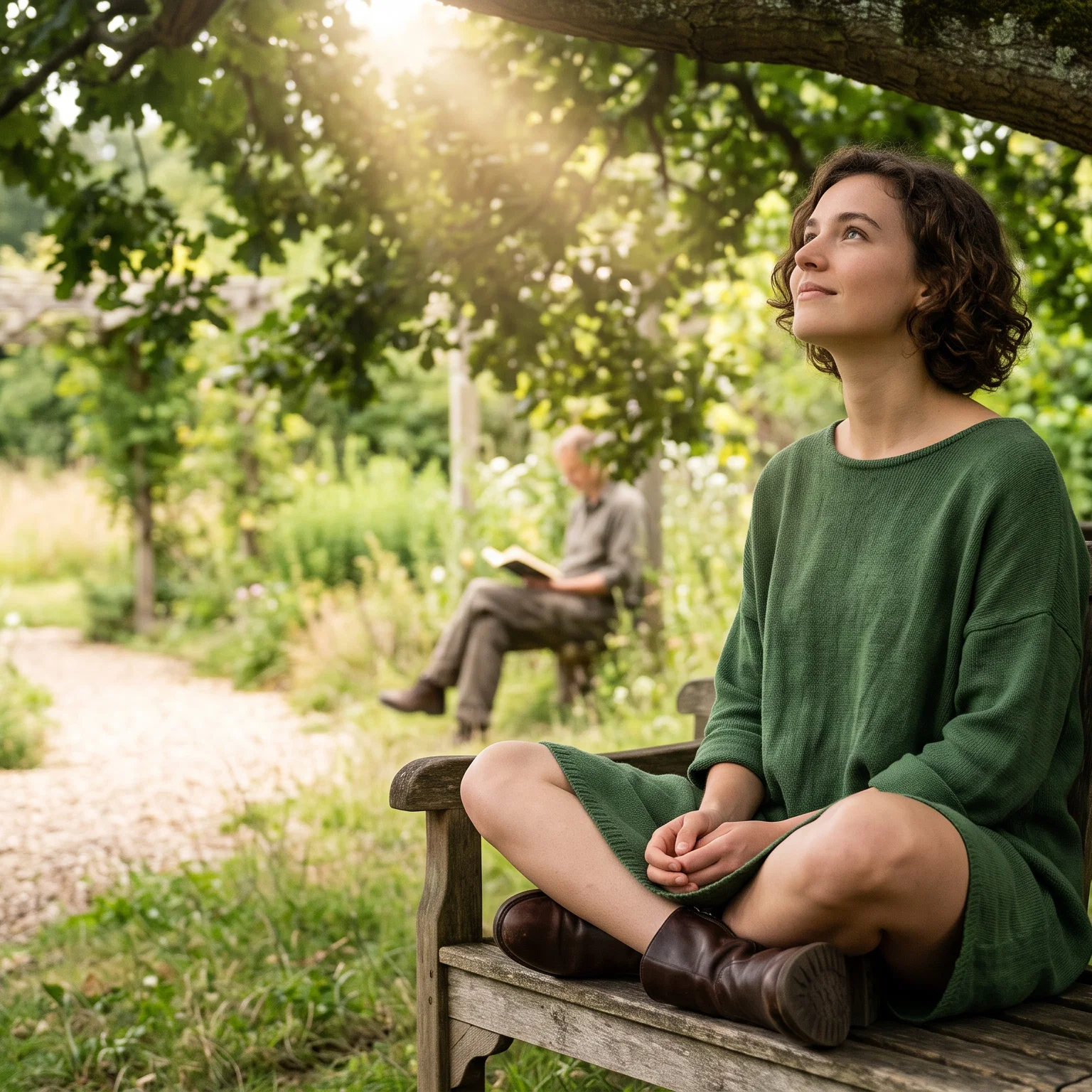 Divine Encounter in the Garden