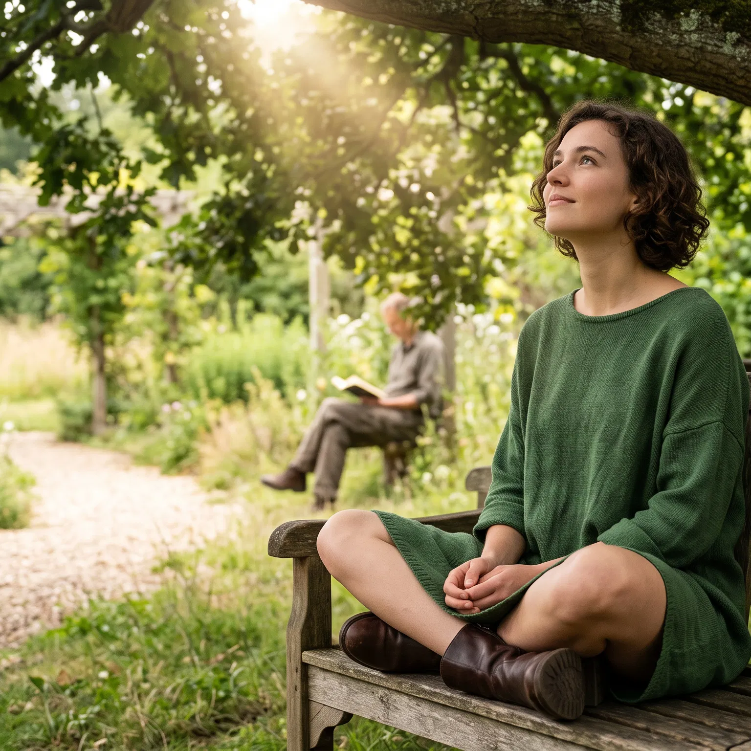 Divine Encounter in the Garden