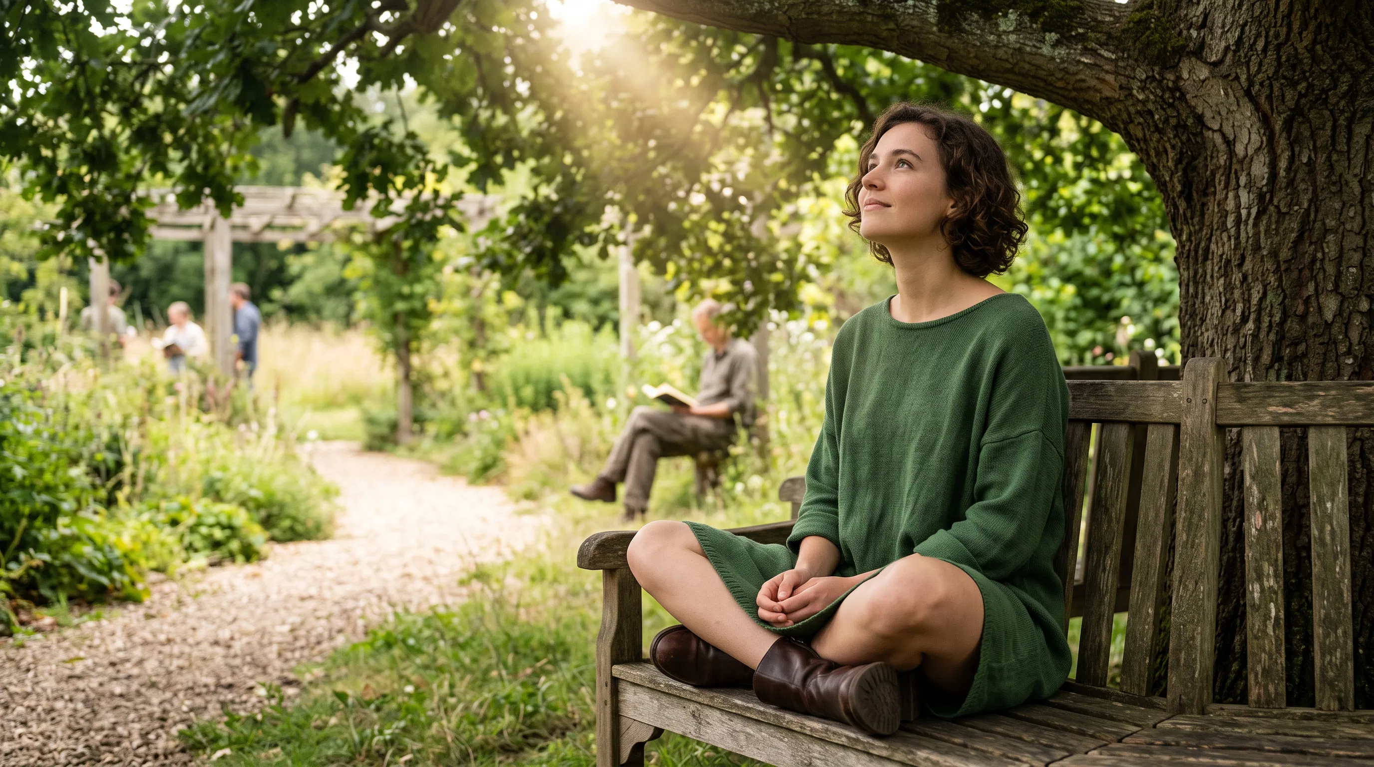 Divine Encounter in the Garden