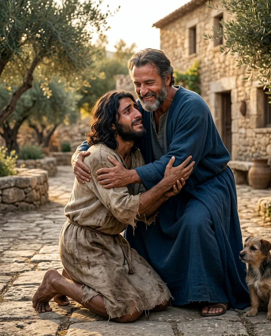 The Prodigal Son Returns to His Father