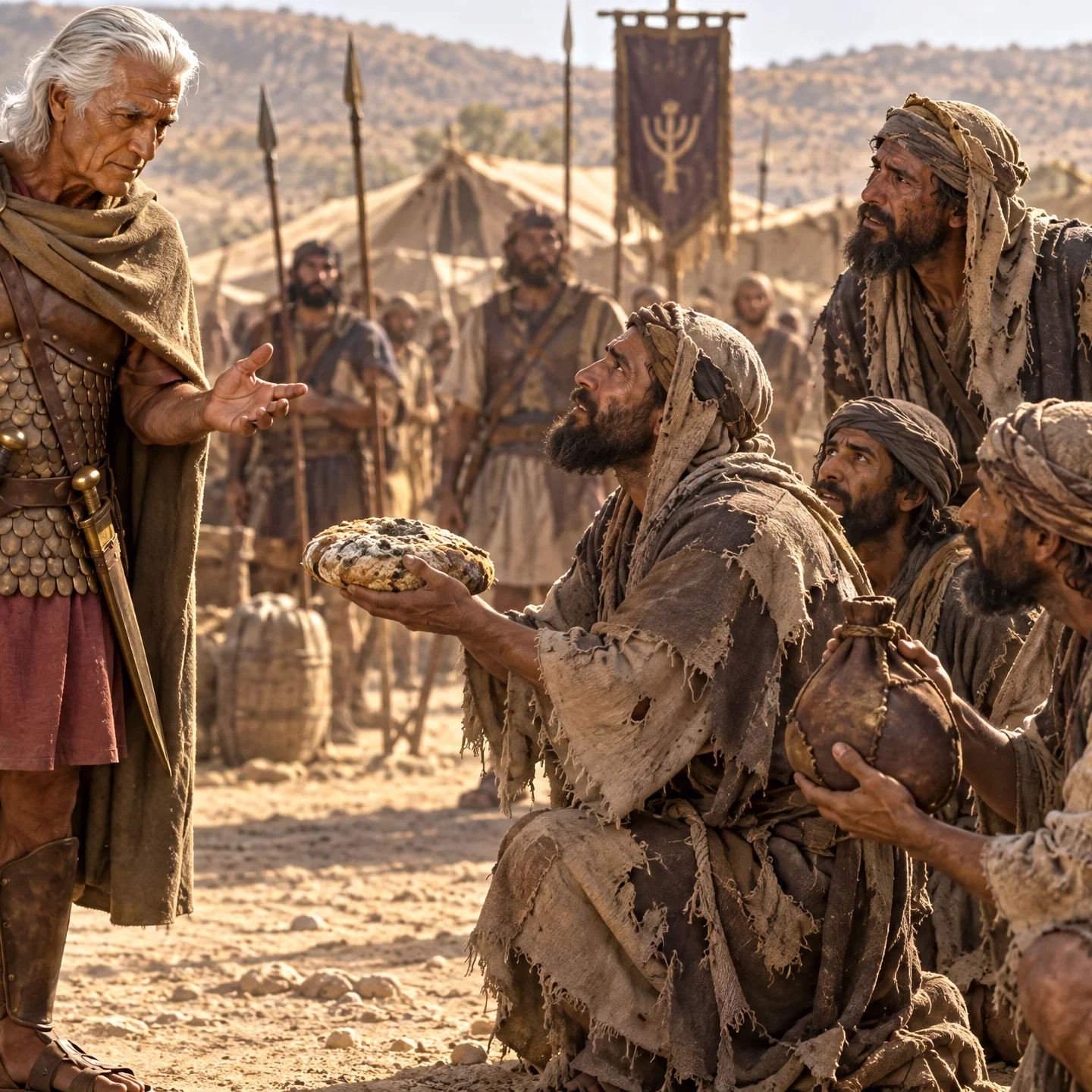 The Deception at the Israelite Camp