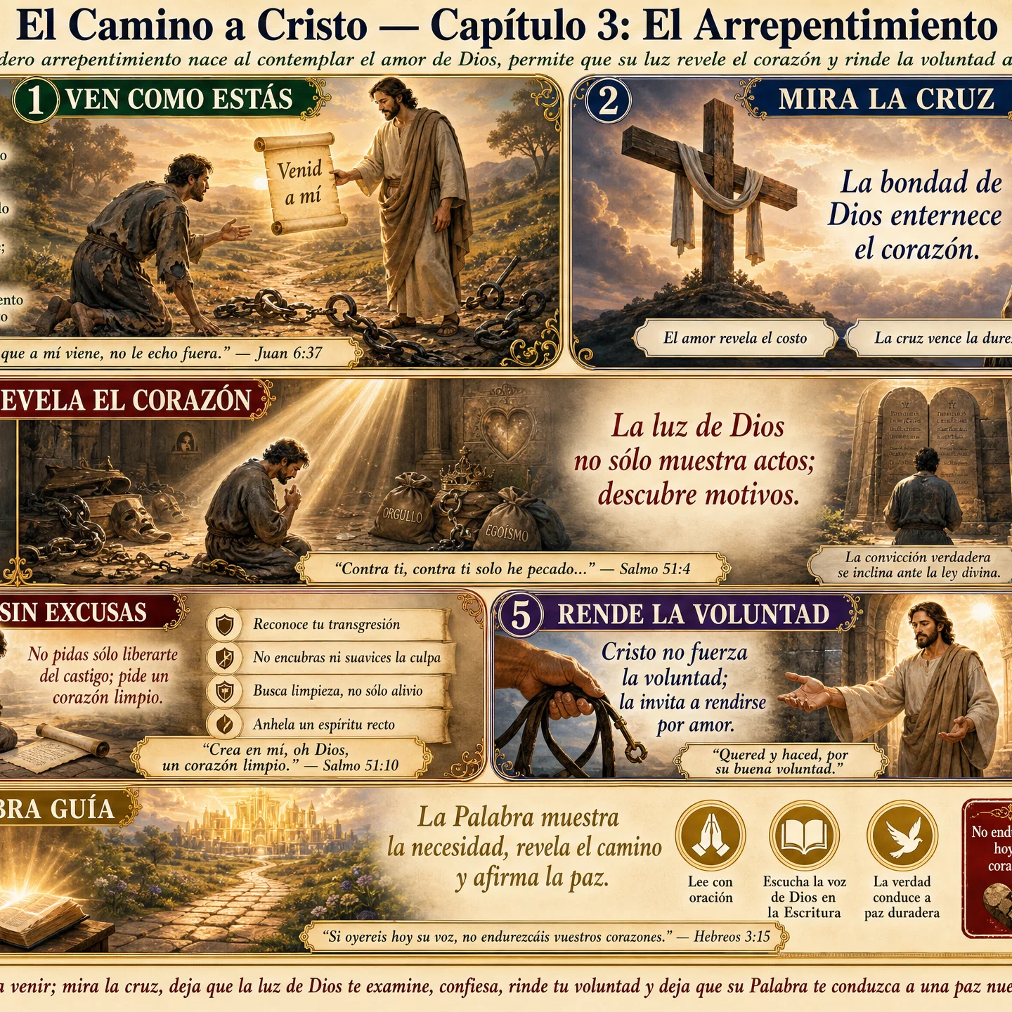Steps to Christ: Divine Guidance Path  (Chapter 3 Alternative version)