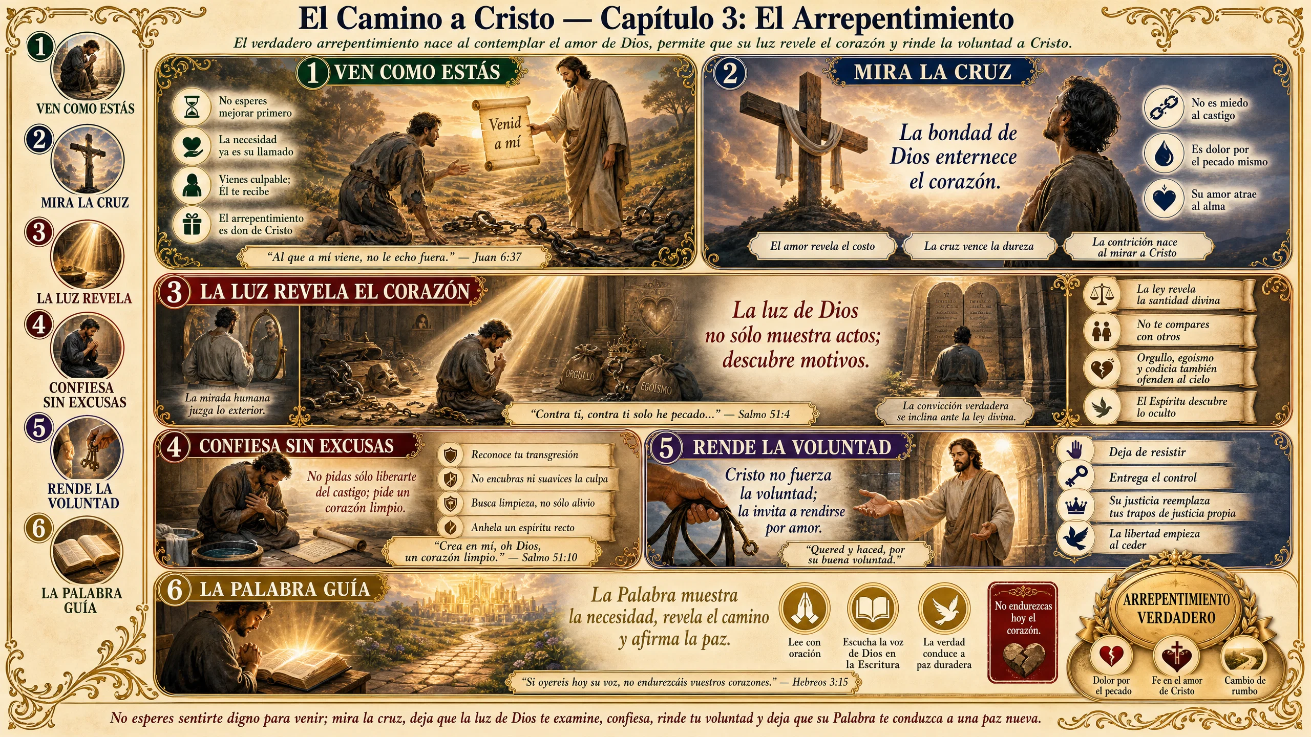 Steps to Christ: Divine Guidance Path (Chapter 3 Alternative version)