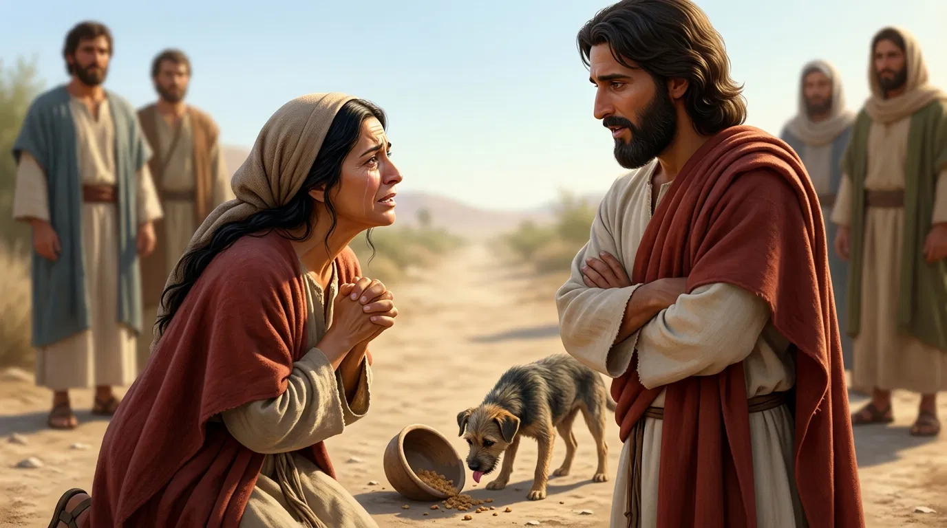 The Canaanite Woman Pleads with Jesus