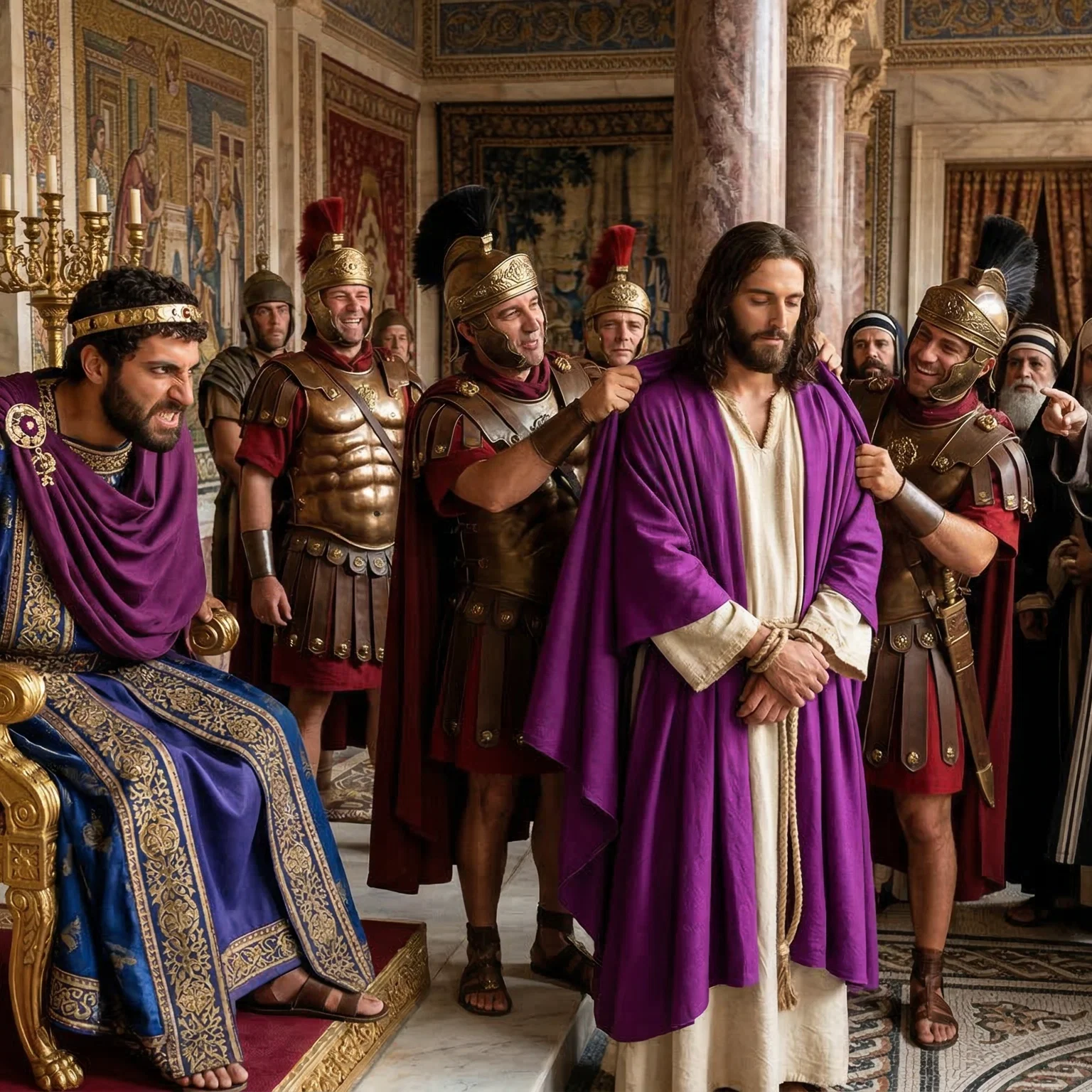 Jesus Before Herod Antipas